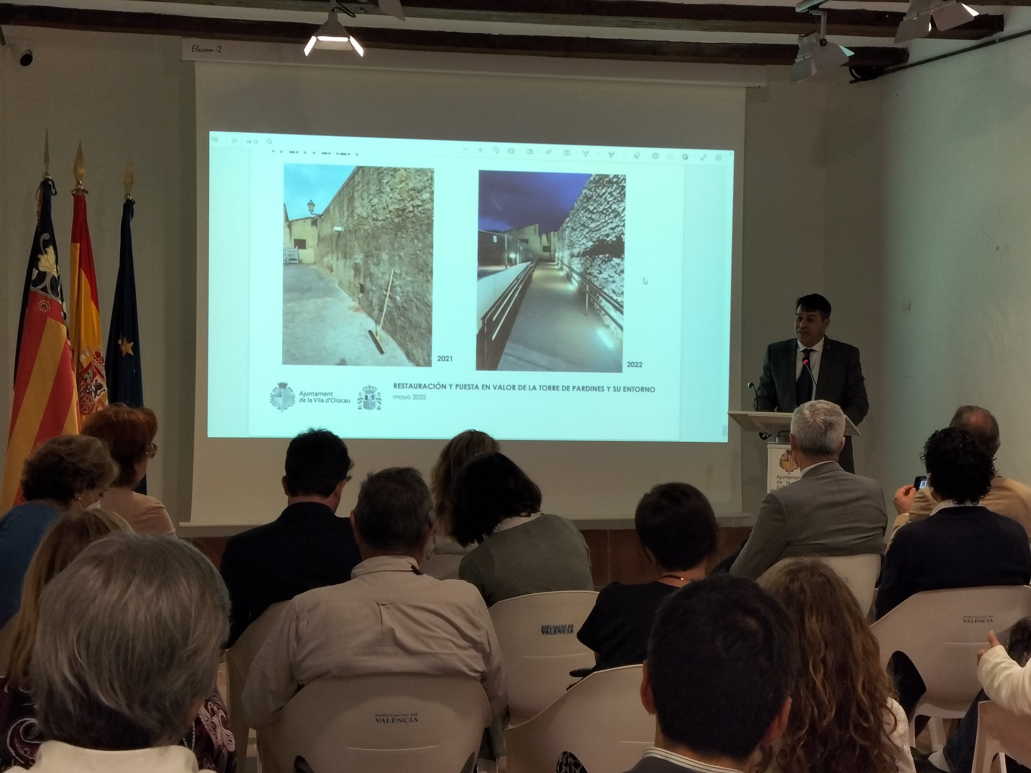 Foto acto Torre de Pardines Olocau 3