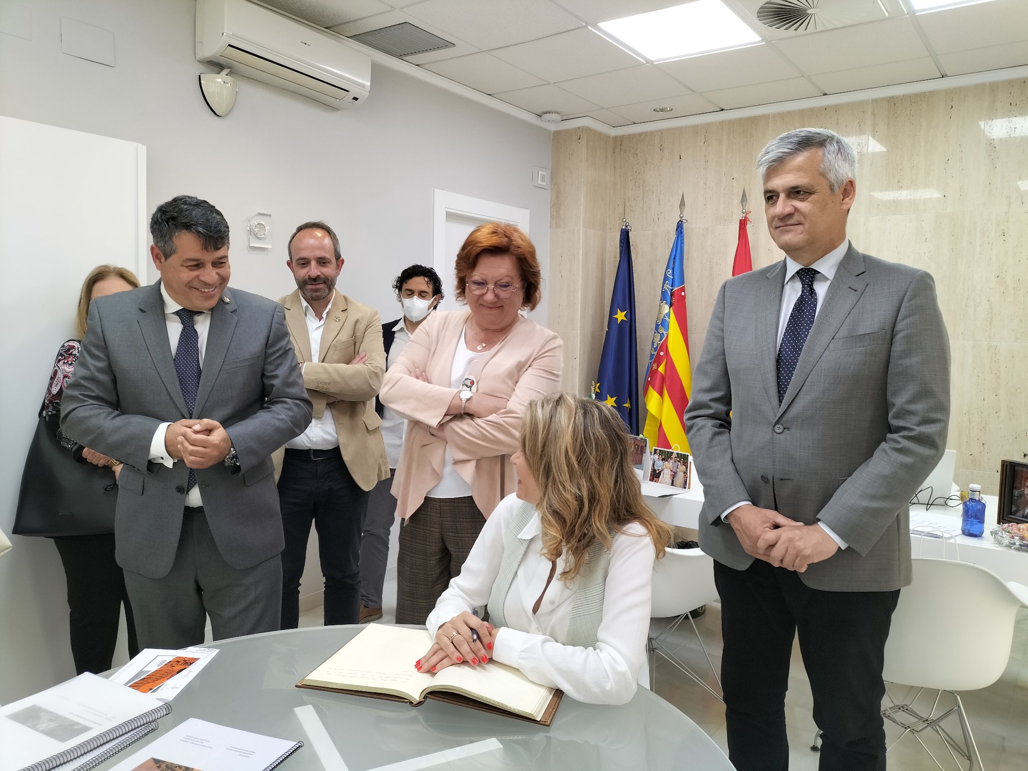 Foto acto Torre de Pardines Olocau 2