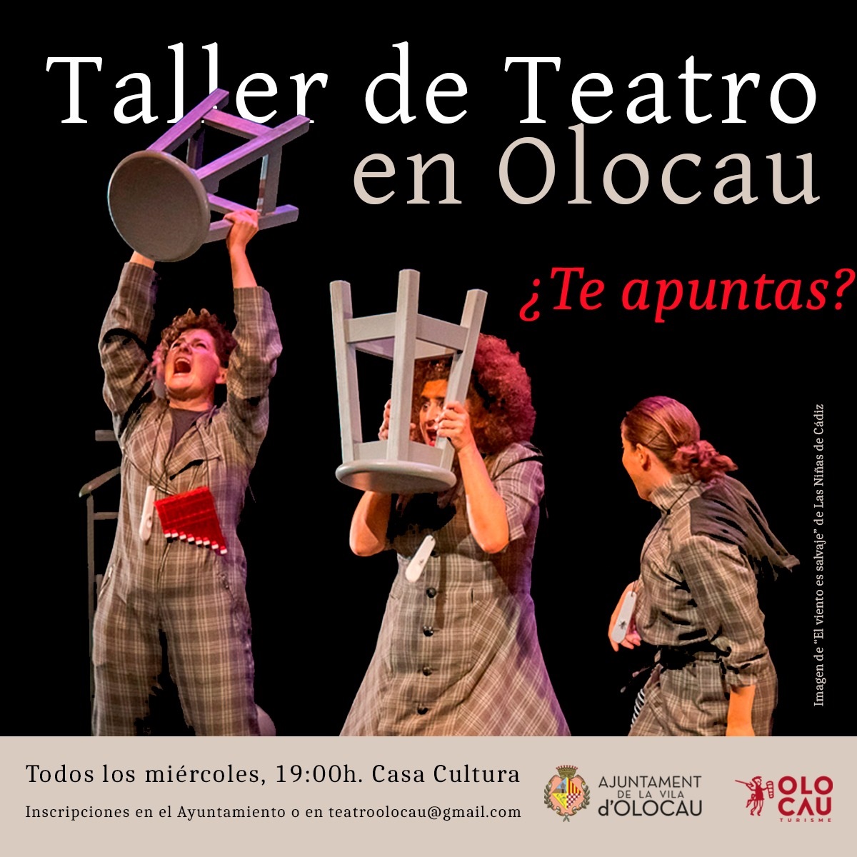 Cartel Taller de Teatro Olocau 2024