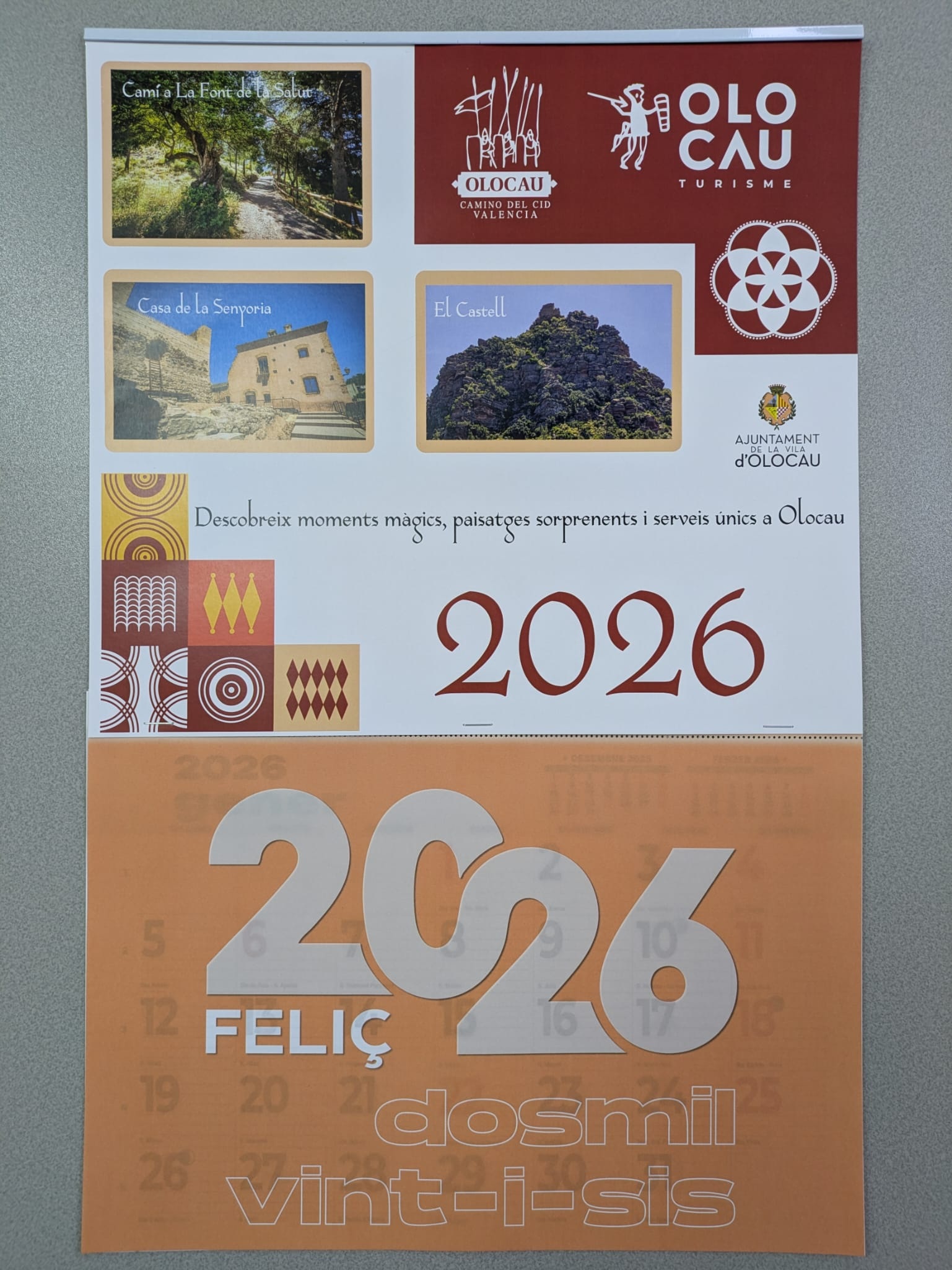 Calendario 2026 Olocau 2
