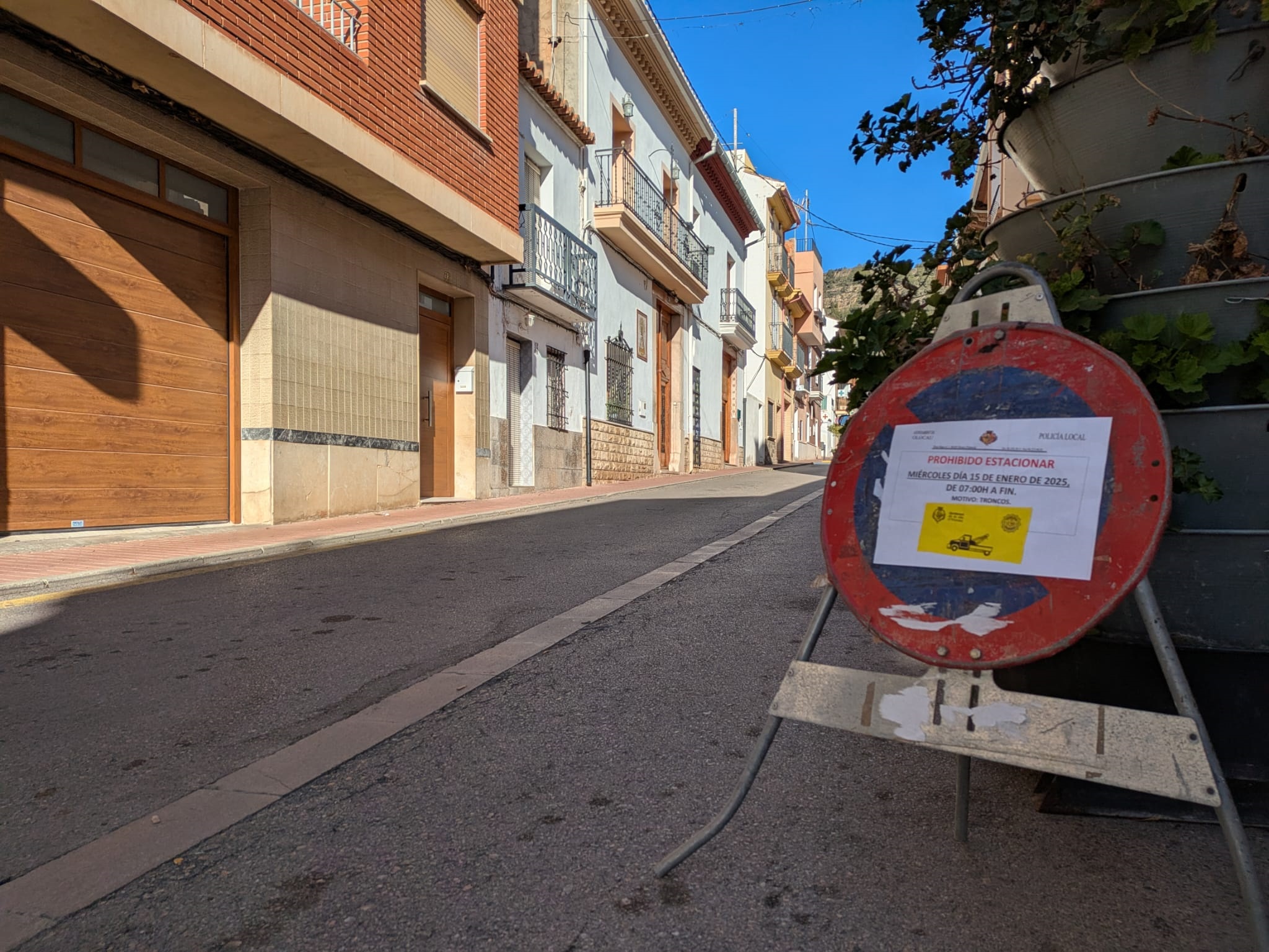 Foto prohibici&oacute;n estacionar 3