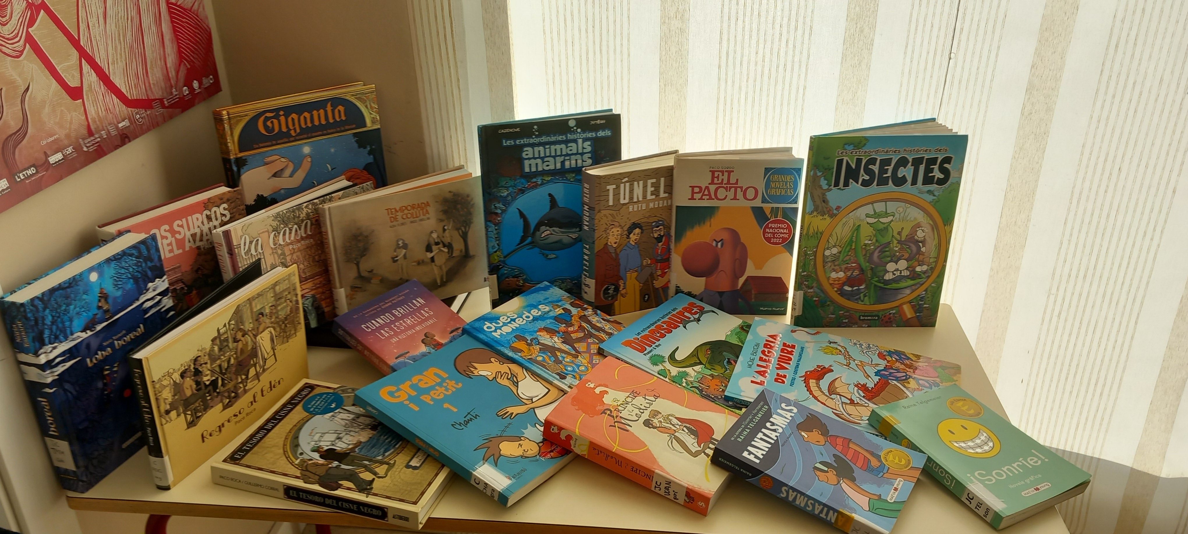 Punto inter&eacute;s c&oacute;mic Biblioteca Olocau