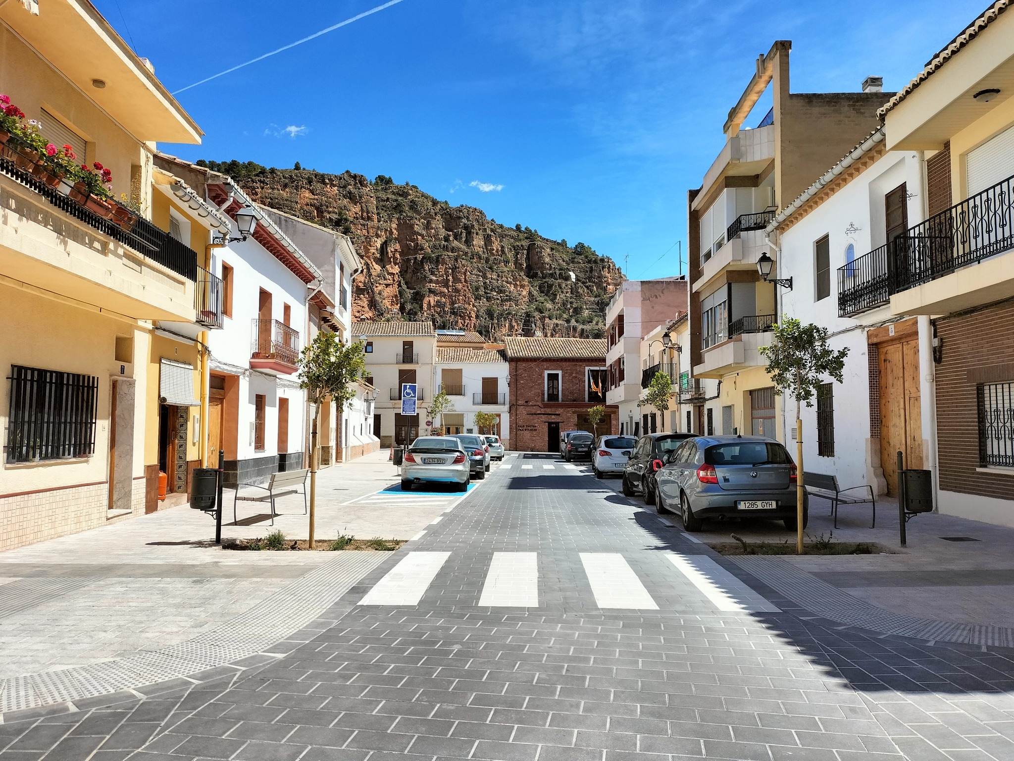 Plaza Cervantes y calles adyacentes Olocau