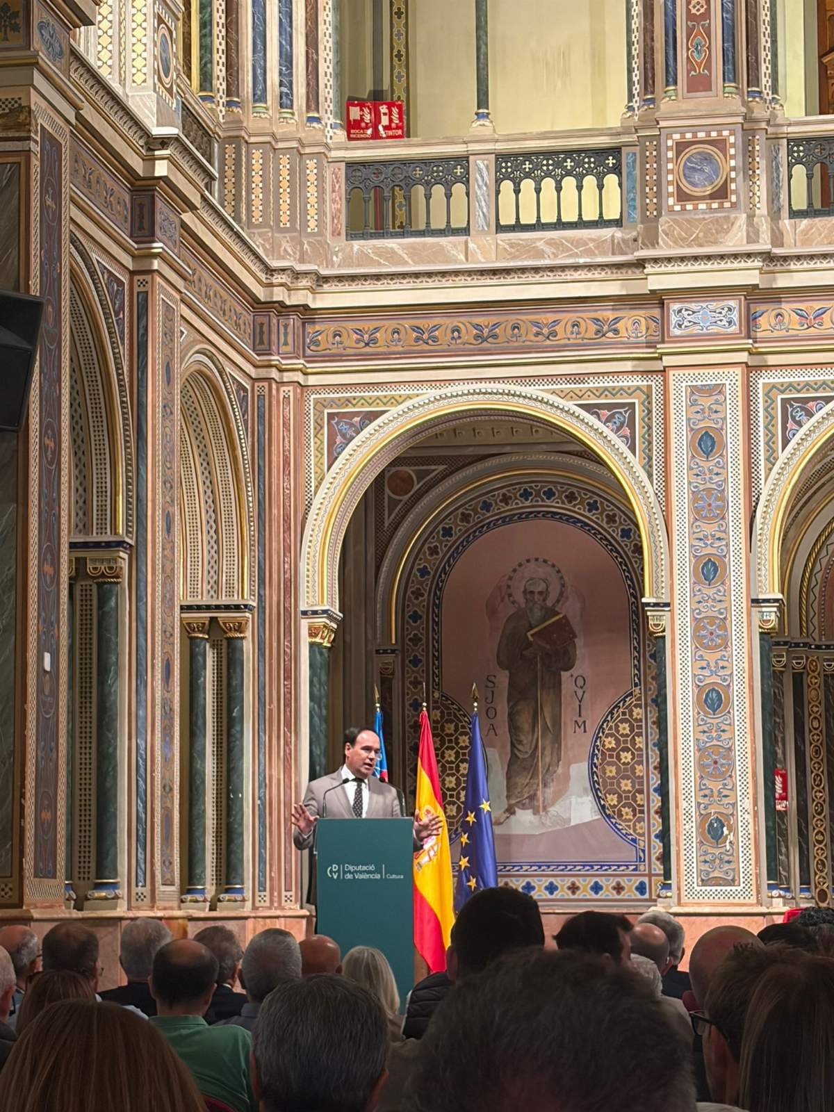 Antonio Ropero assisteix a la jornada 'La gestió del cicle integral de l'aigua a la província de València: reptes i oportunitats' Olocau 2