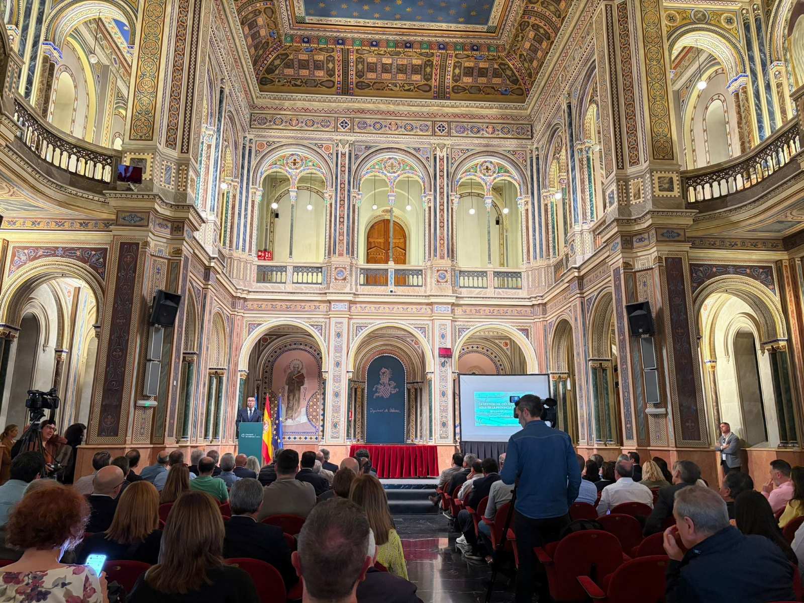 Antonio Ropero assisteix a la jornada 'La gestió del cicle integral de l'aigua a la província de València: reptes i oportunitats' Olocau 1