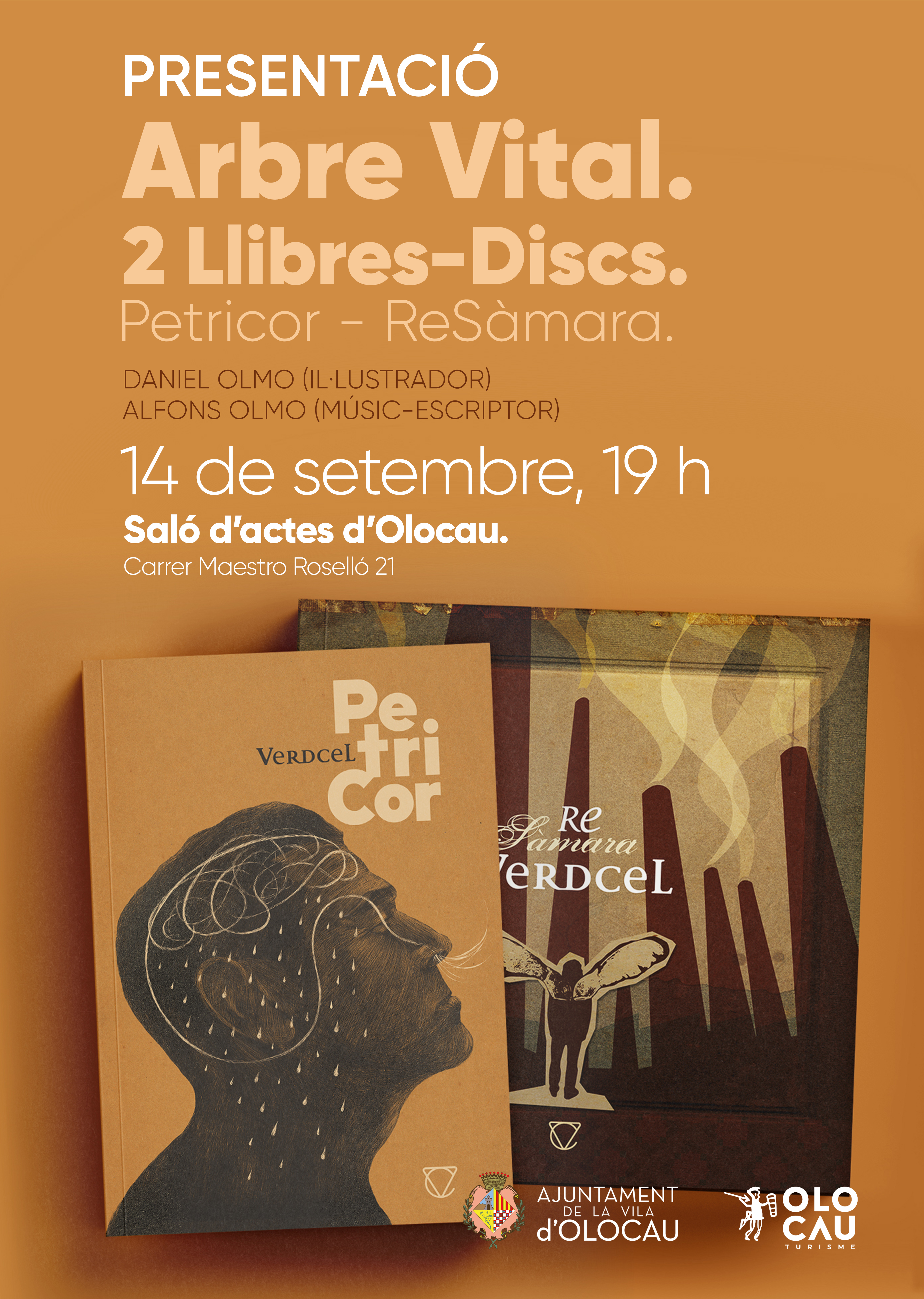 Cartel presentaci&oacute;n Petricor y ReS&agrave;mara Olocau