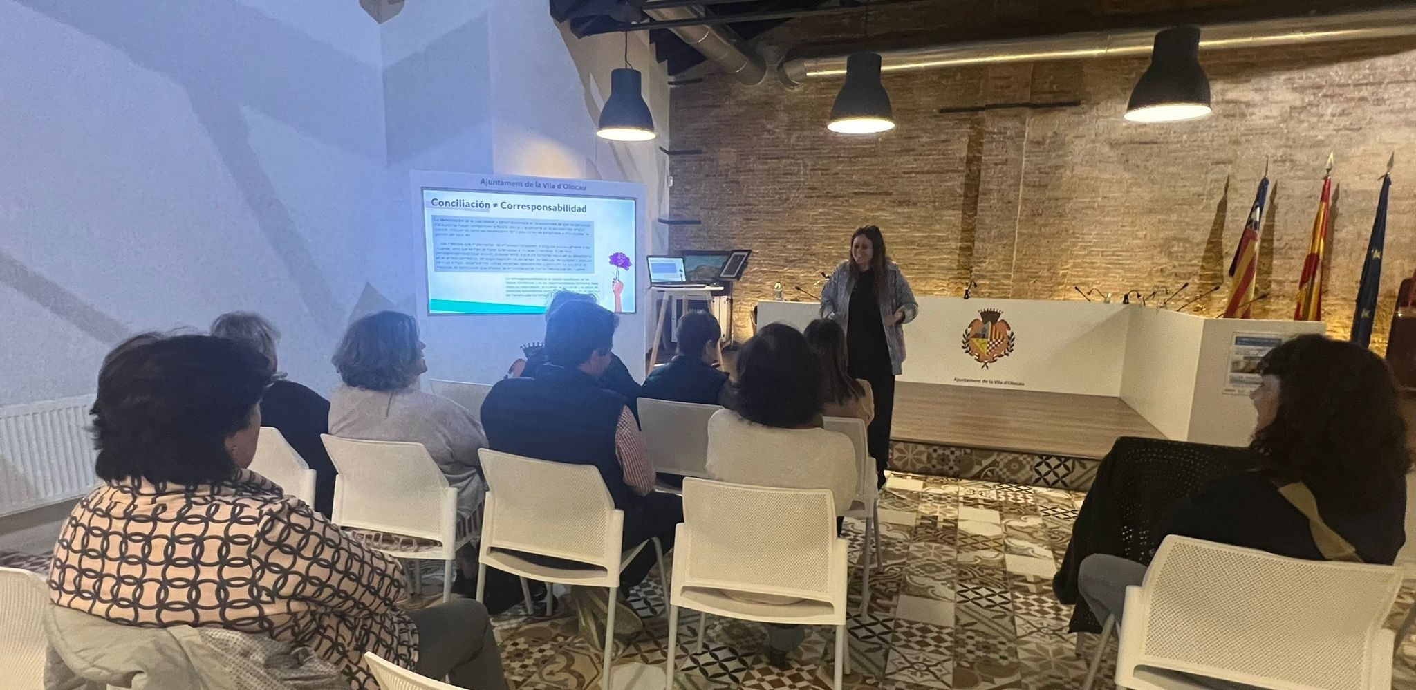 Foto taller corresponsabilidad Olocau 2