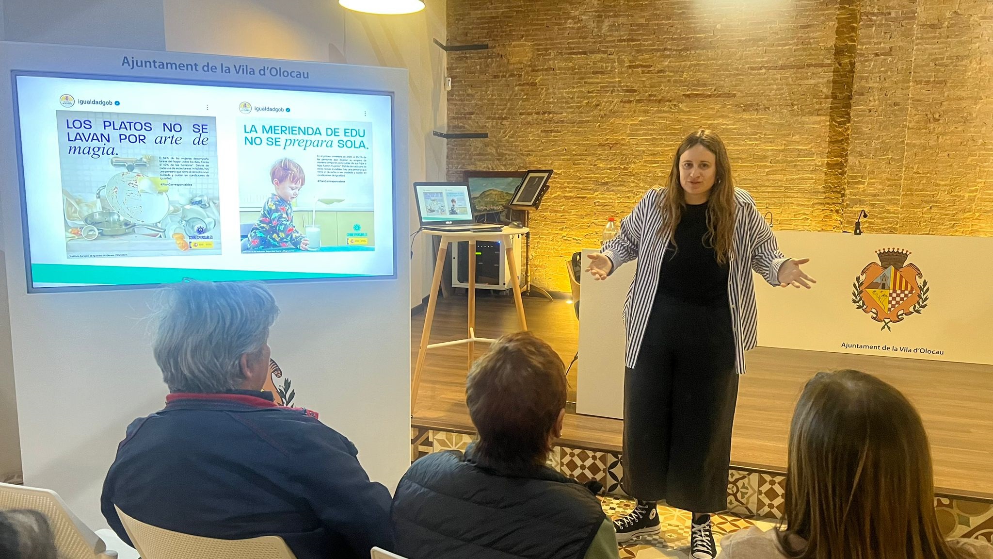 Foto taller corresponsabilidad Olocau 1