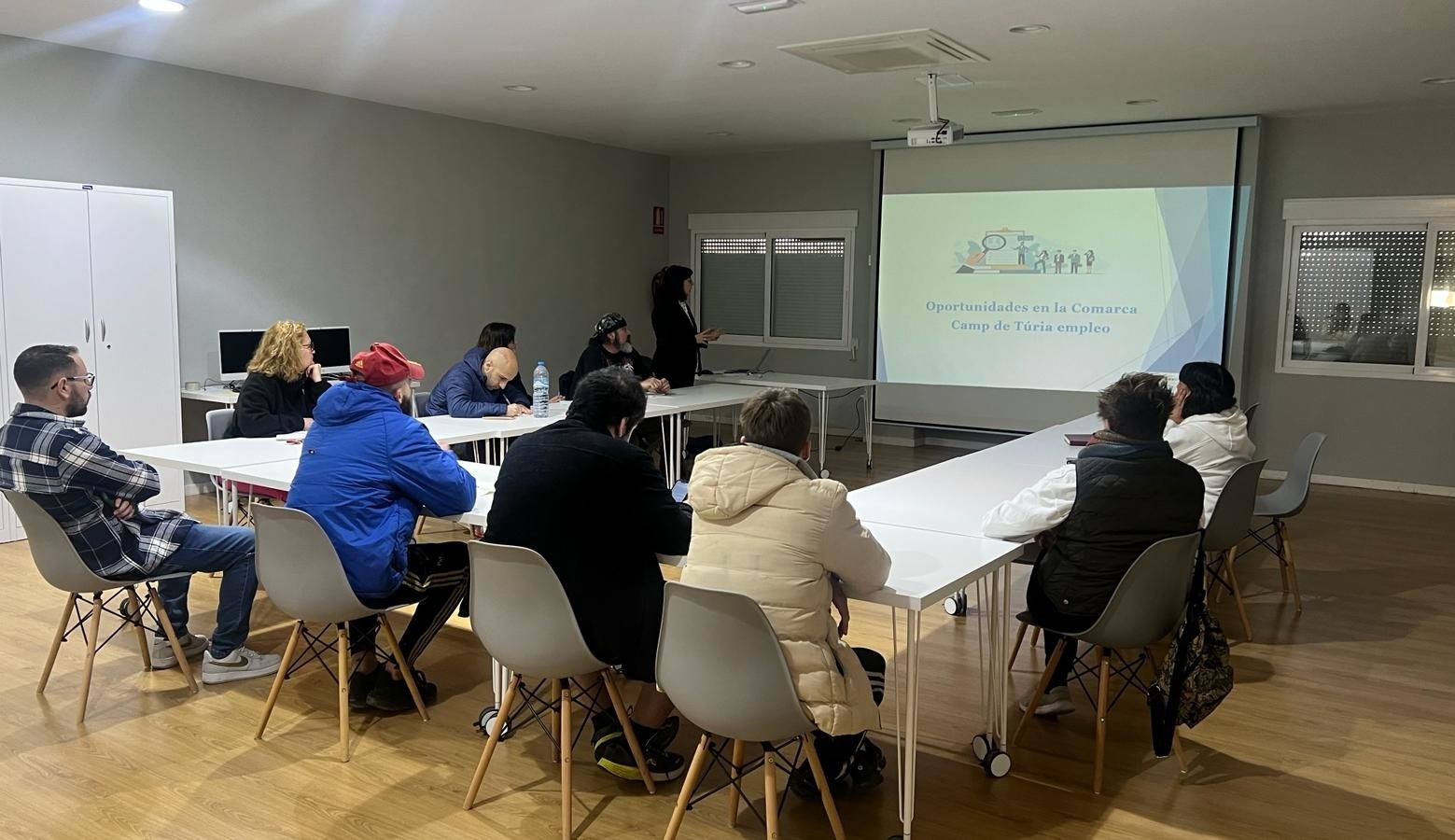 Taller empleabilidad mi&eacute;rcoles 14 de febrero Olocau