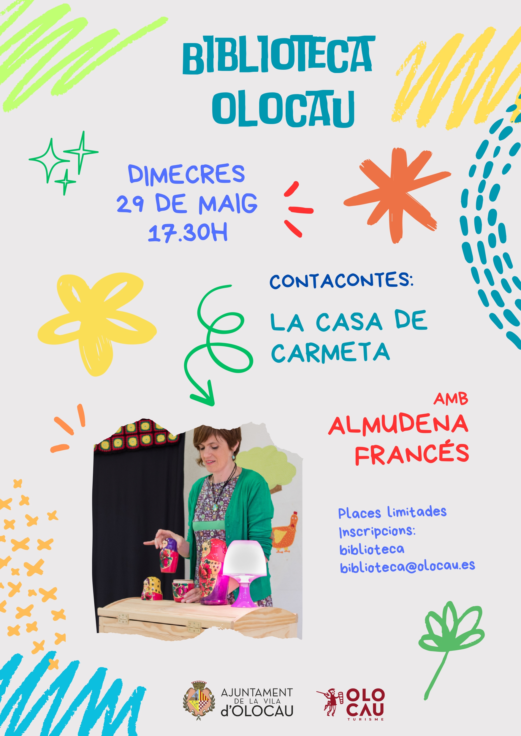 Cuentacuentos mayo Biblioteca Olocau