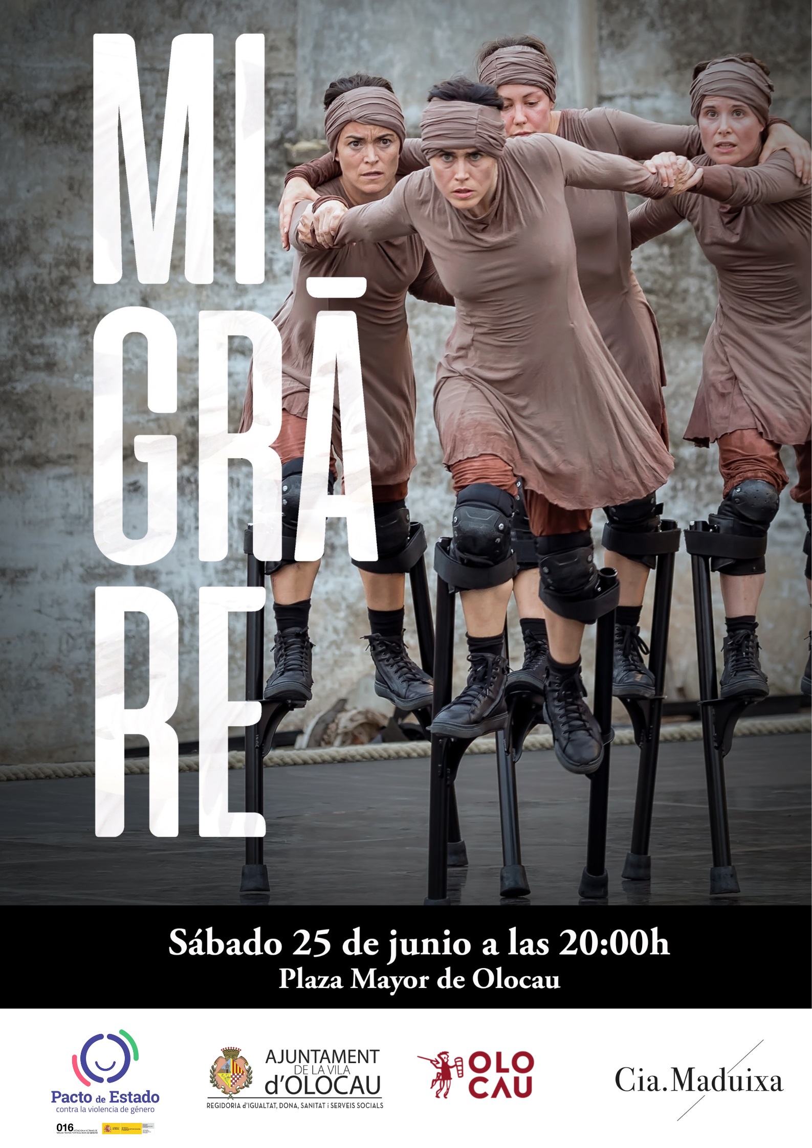 Cartel Migrare Maduixa Olocau