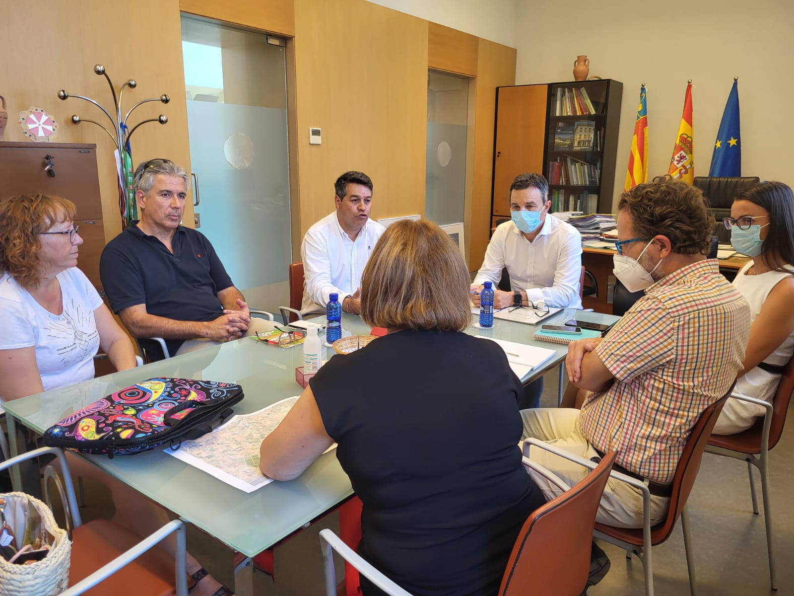 Foto reunión Cordel de la Garrofera 1