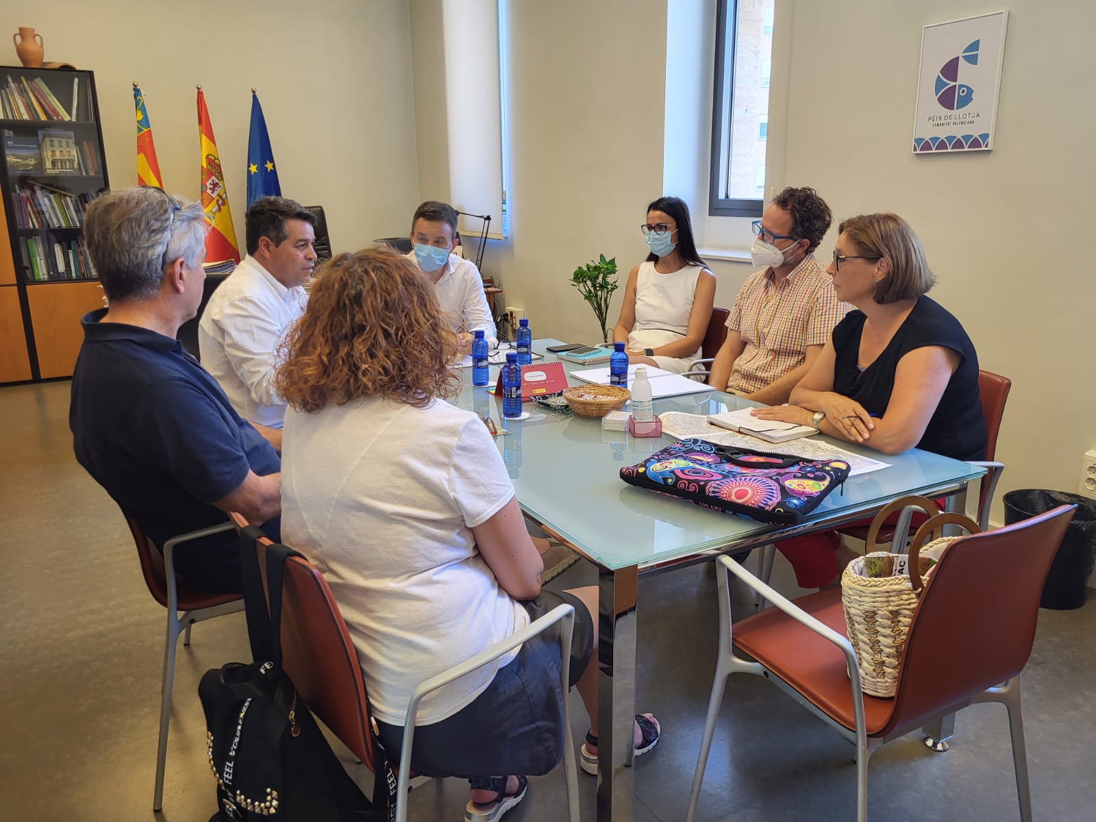 Foto reunión Cordel de la Garrofera 2