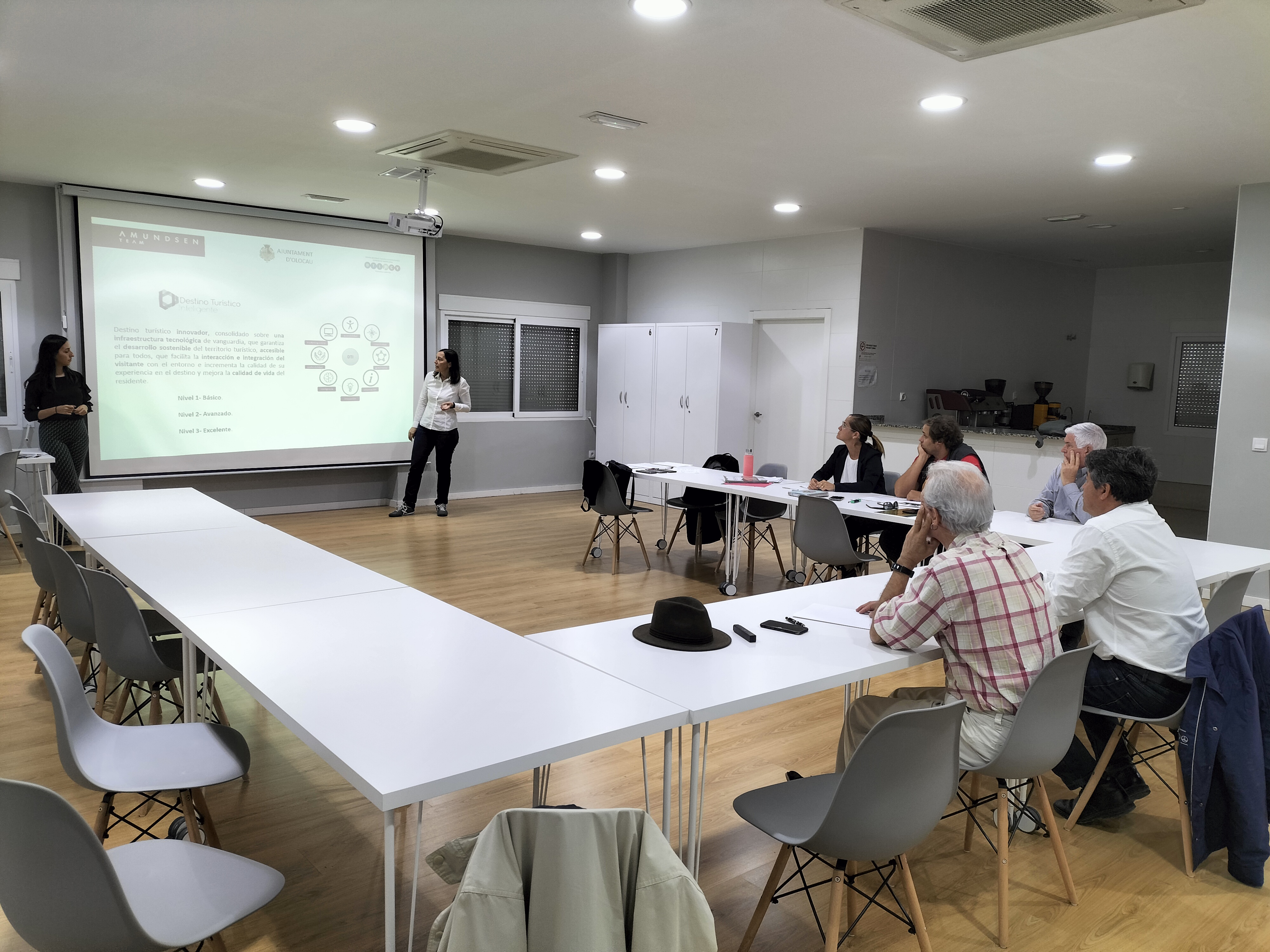 Foto Comisión DTI Olocau Amundsen 1