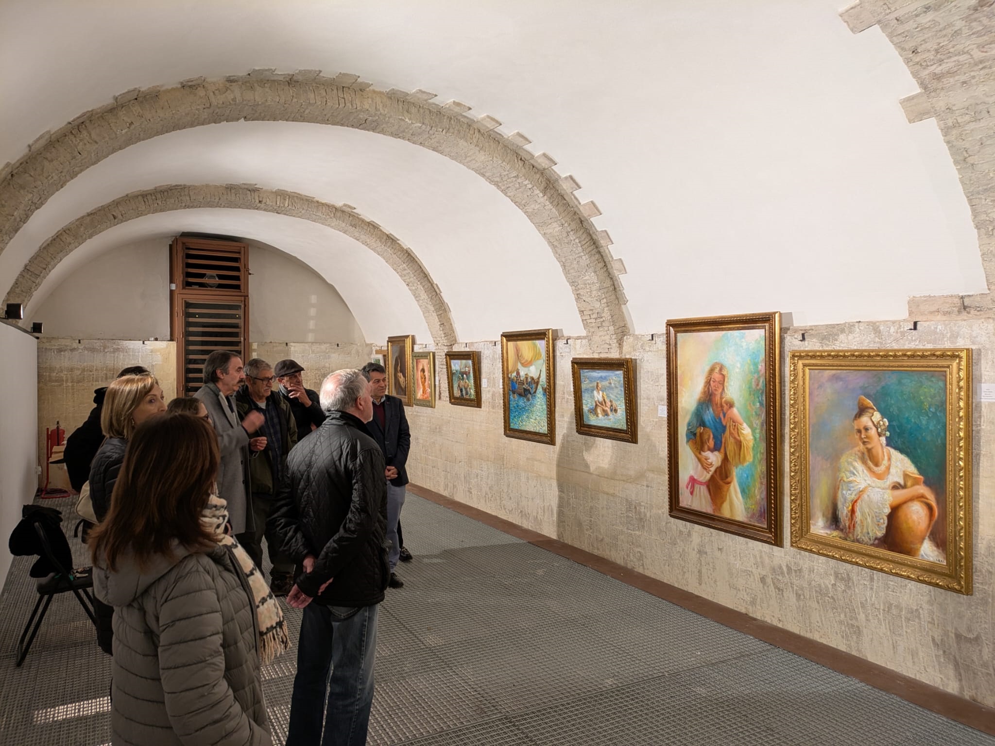 Inauguraci&oacute;n exposici&oacute;n Vicente Leal Olocau 2