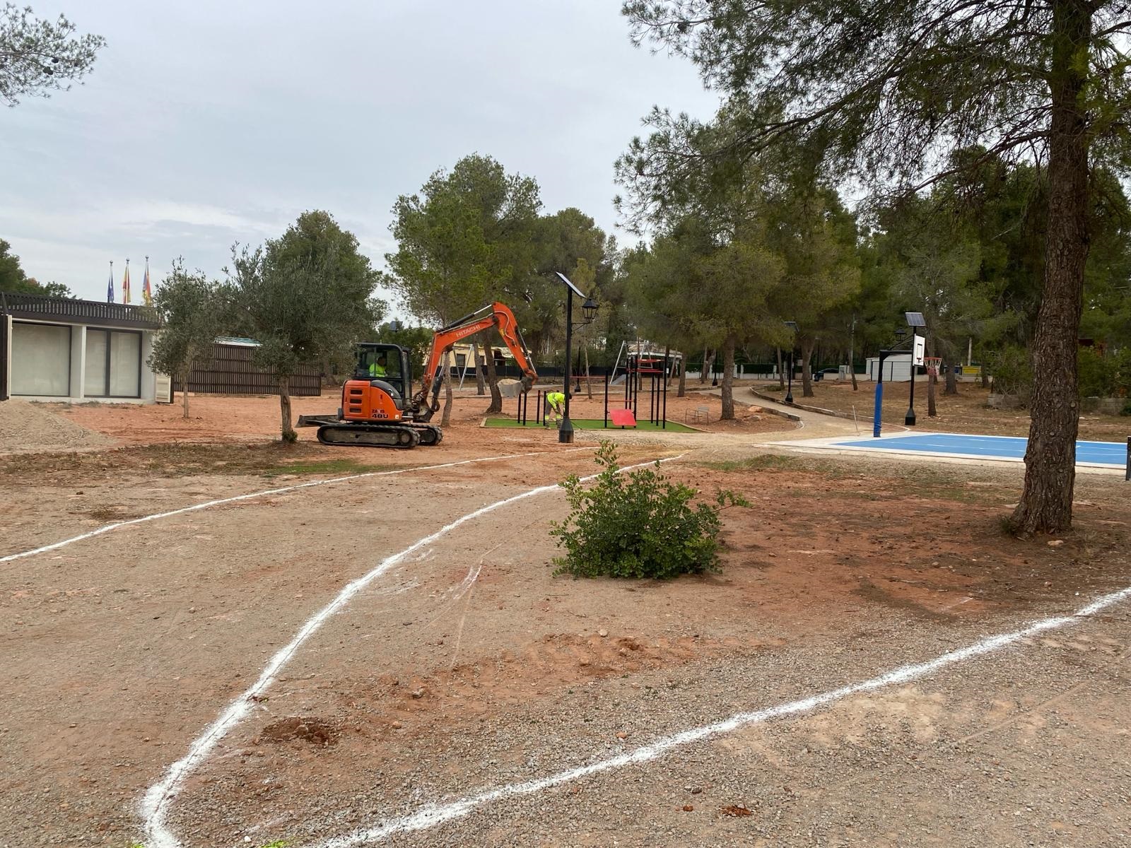 Pasillos Parque Municipal Pedralvilla Olocau