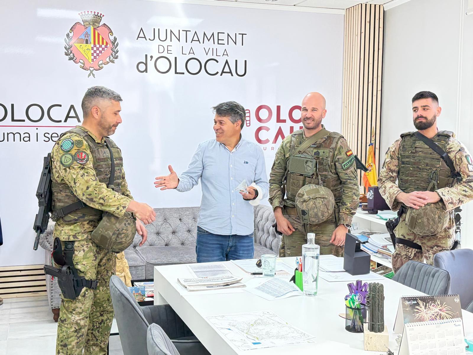 Realitzaci&oacute; de l'exercici d'instrucci&oacute; militar "TRIDENTE 26" a Olocau 2