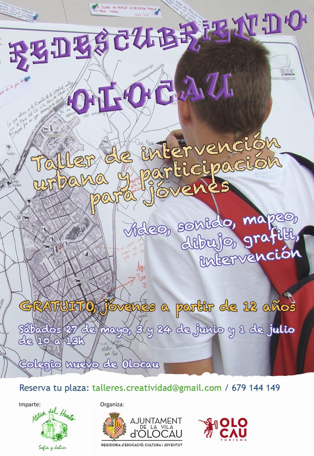 Cartel Taller 'Redescubriendo Olocau'