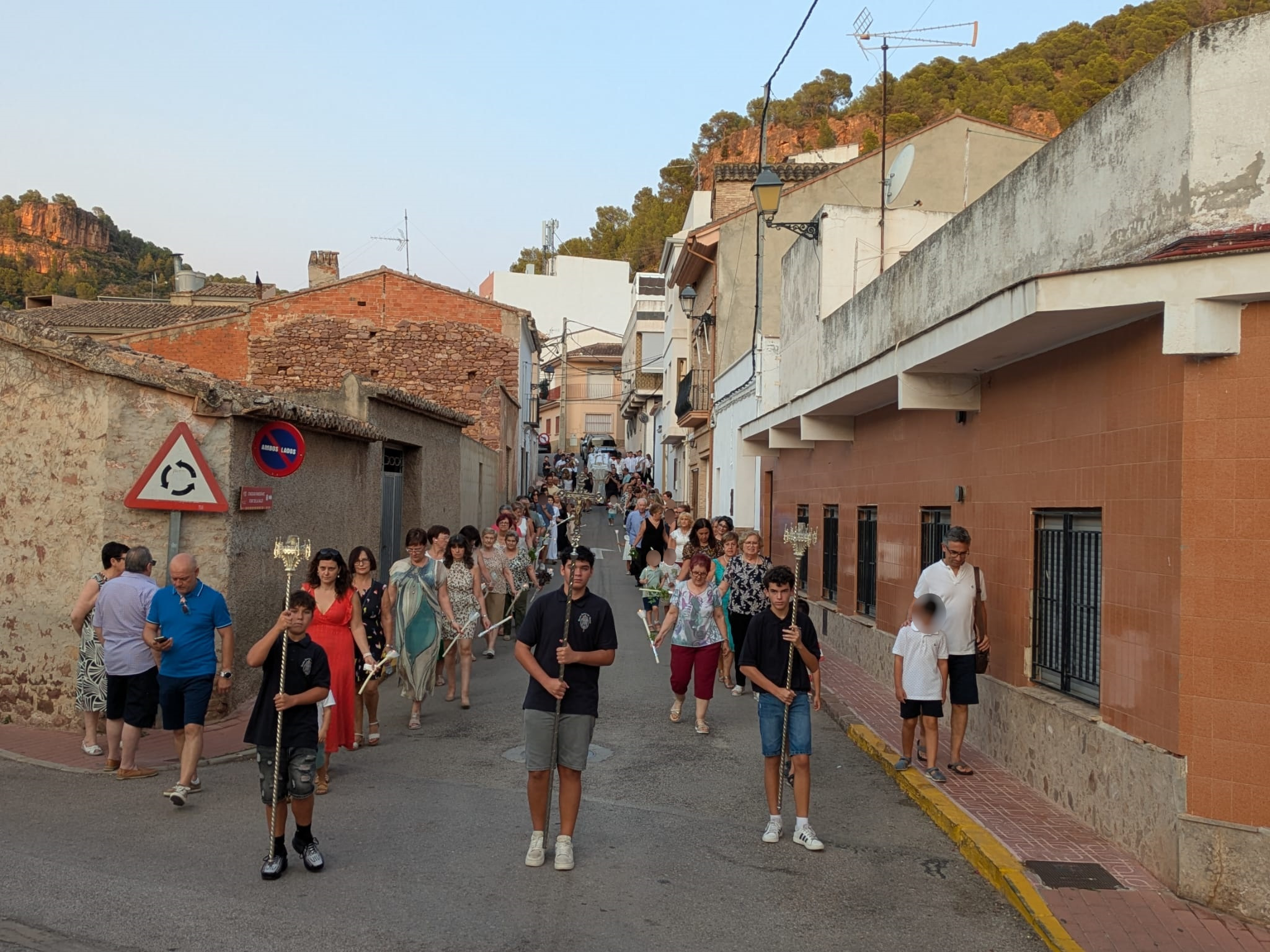 Procesión en honor a la Virgen de la Asunción Olocau 2
