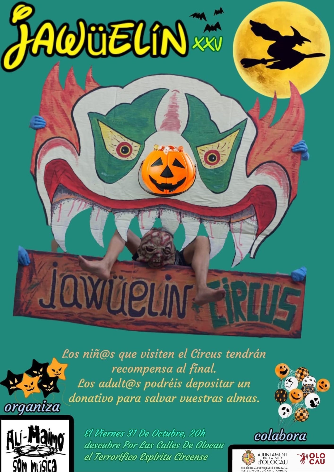 Evento &lsquo;Jaw&uuml;elin Circus&rsquo; Olocau