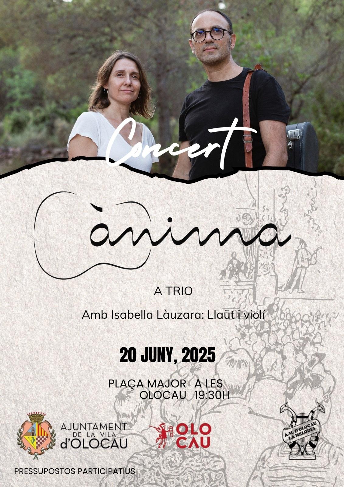Concierto Ànima con Isabella Làuzara Olocau