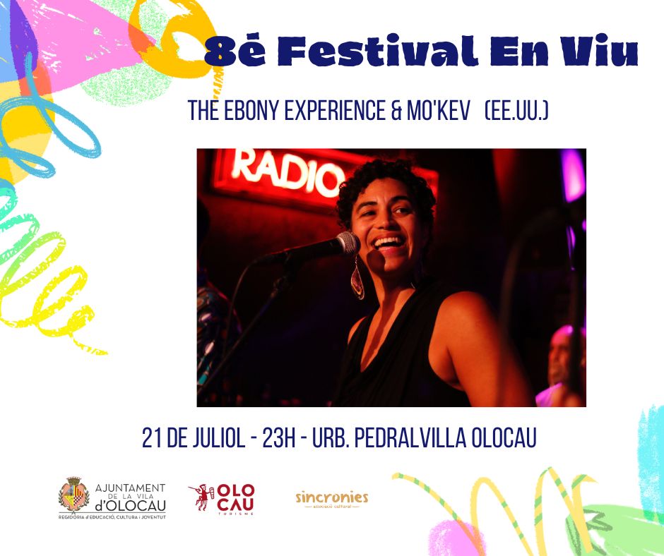 Cartel concierto The Ebony Experience & Mo'Kev Olocau