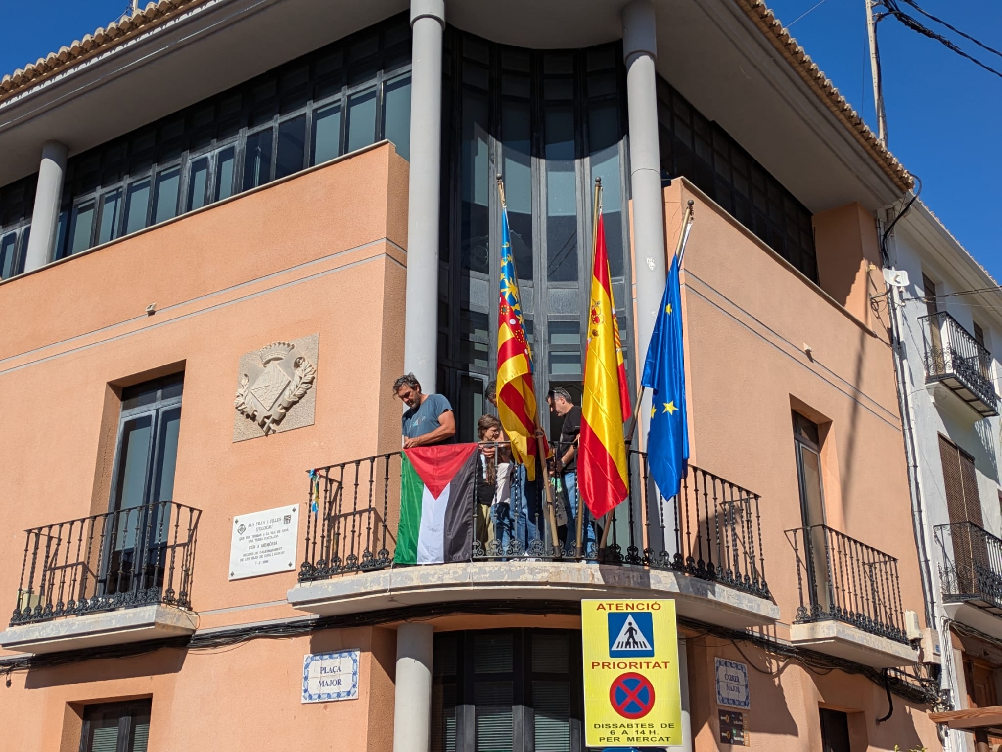 Concentraci&oacute;n por Palestina Parar la Guerra (18 octubre 2025) Olocau 2