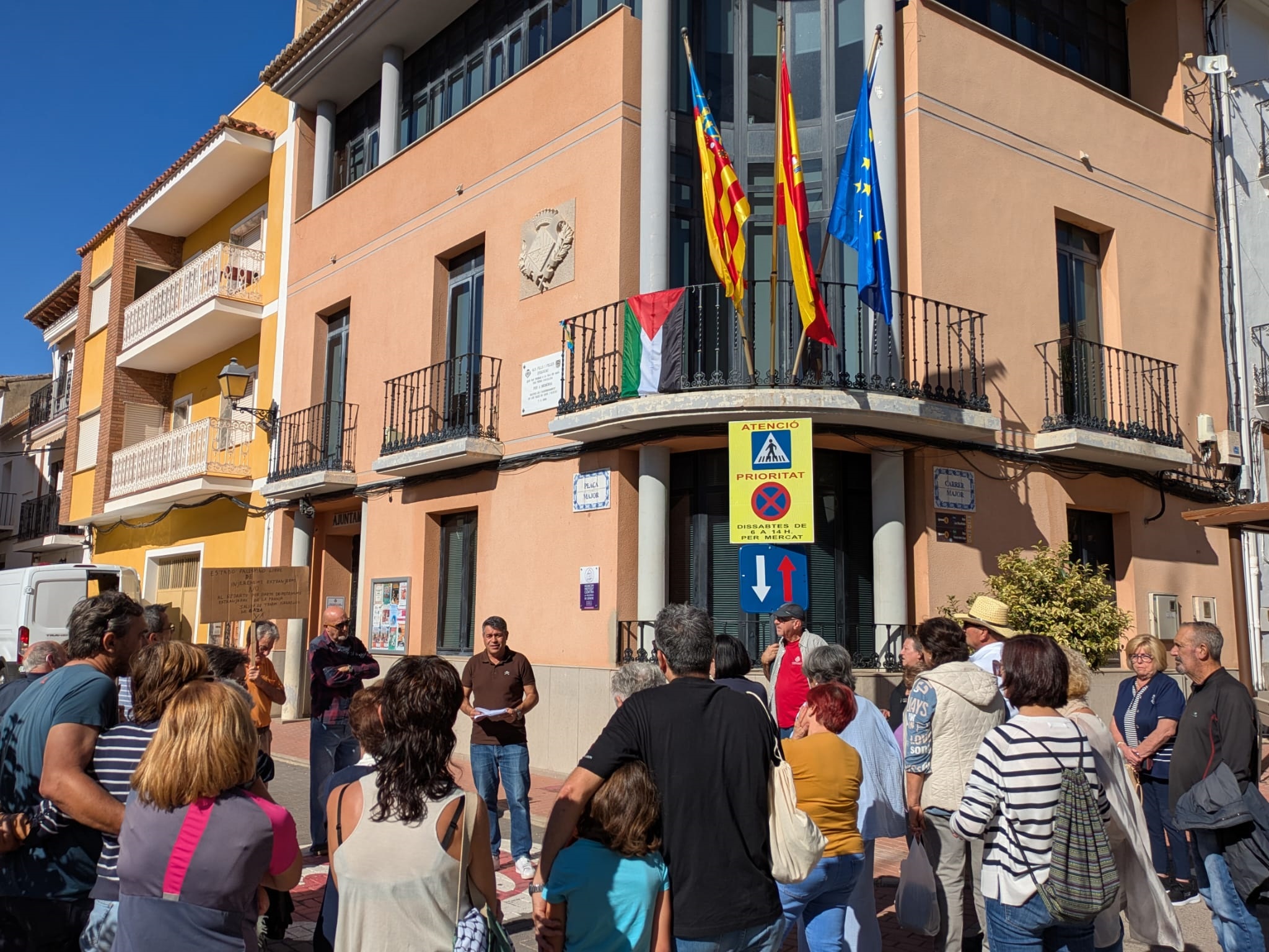 Concentraci&oacute;n por Palestina Parar la Guerra (18 octubre 2025) Olocau 1