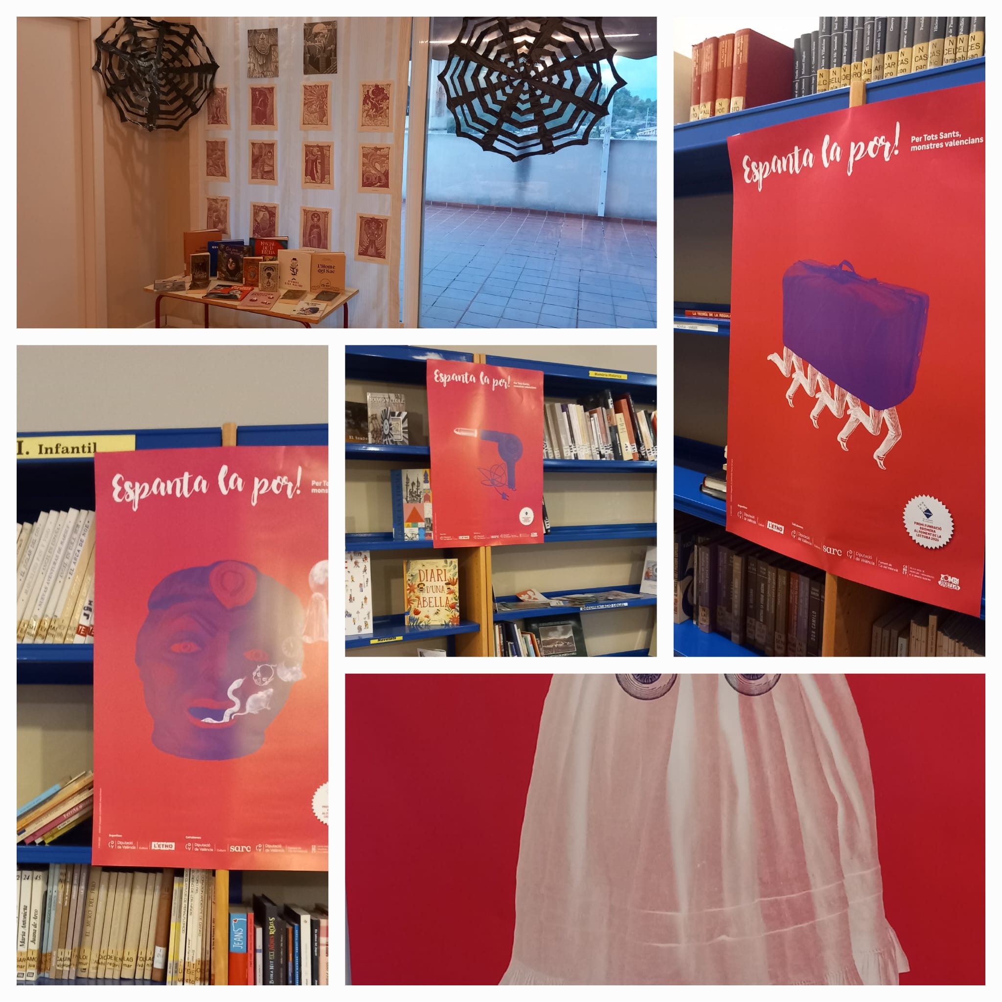 Punto de inter&eacute;s de la campa&ntilde;a &lsquo;Espanta la por! 2025&rsquo; Biblioteca Olocau