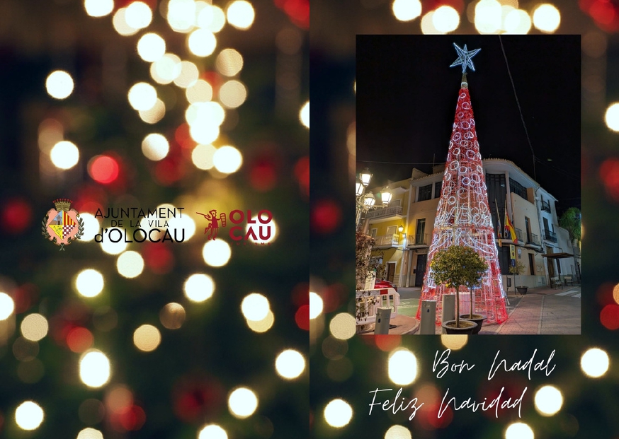 Felicitación navideña Ayuntamiento Olocau 1