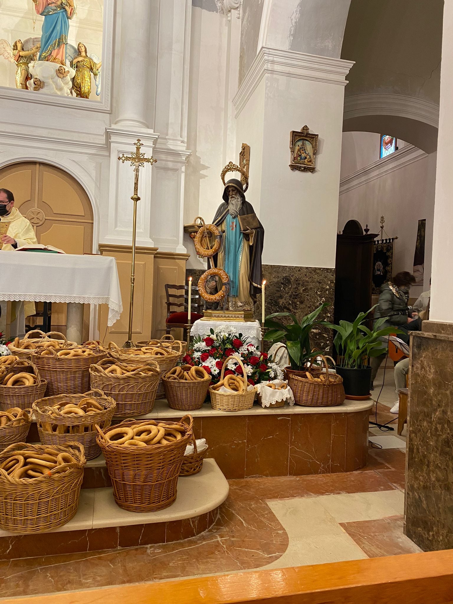 Cestas rollos San Ant&oacute;n Olocau