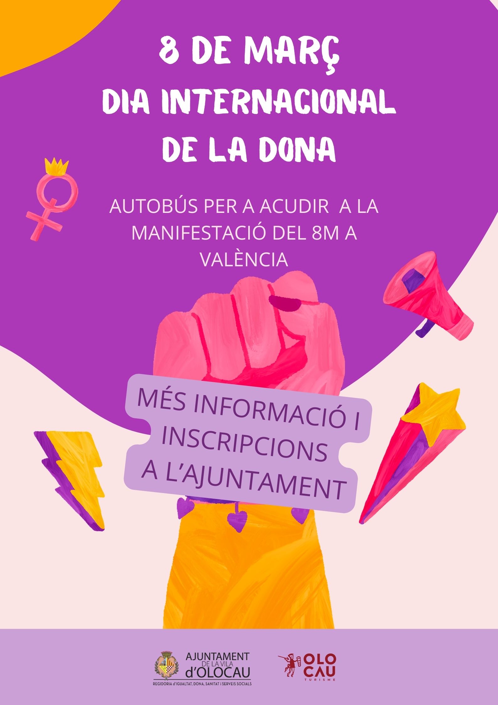 Cartel Manifestaci&oacute;n 8M