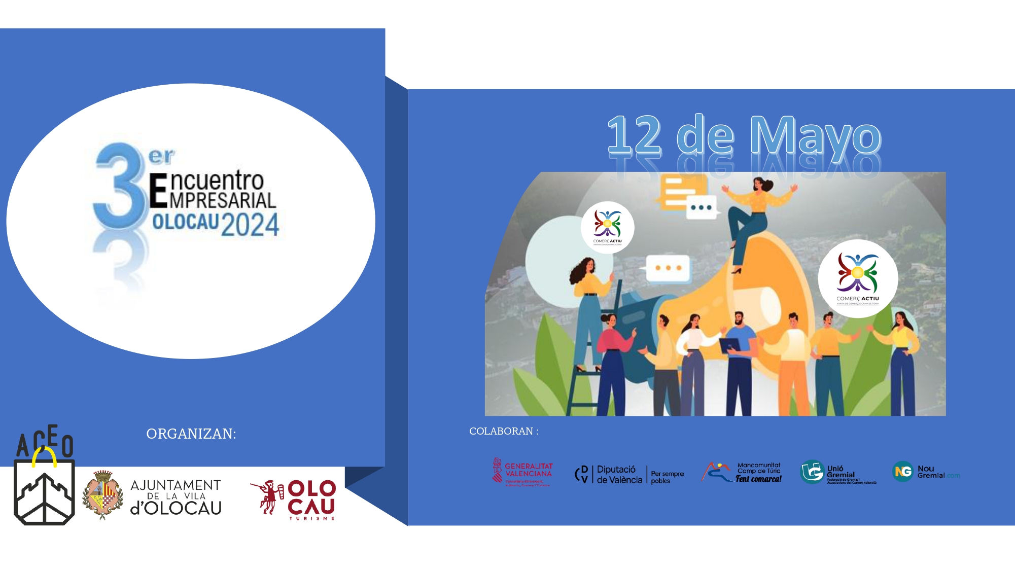 Cartel 3er Encuentro Empresarial Olocau