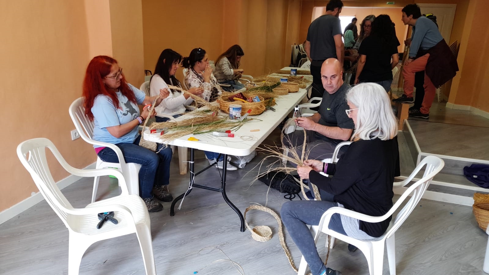 Cursillo de tejer el esparto Olocau