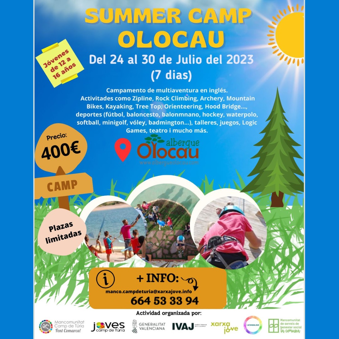 Cartel Summer Camp Olocau
