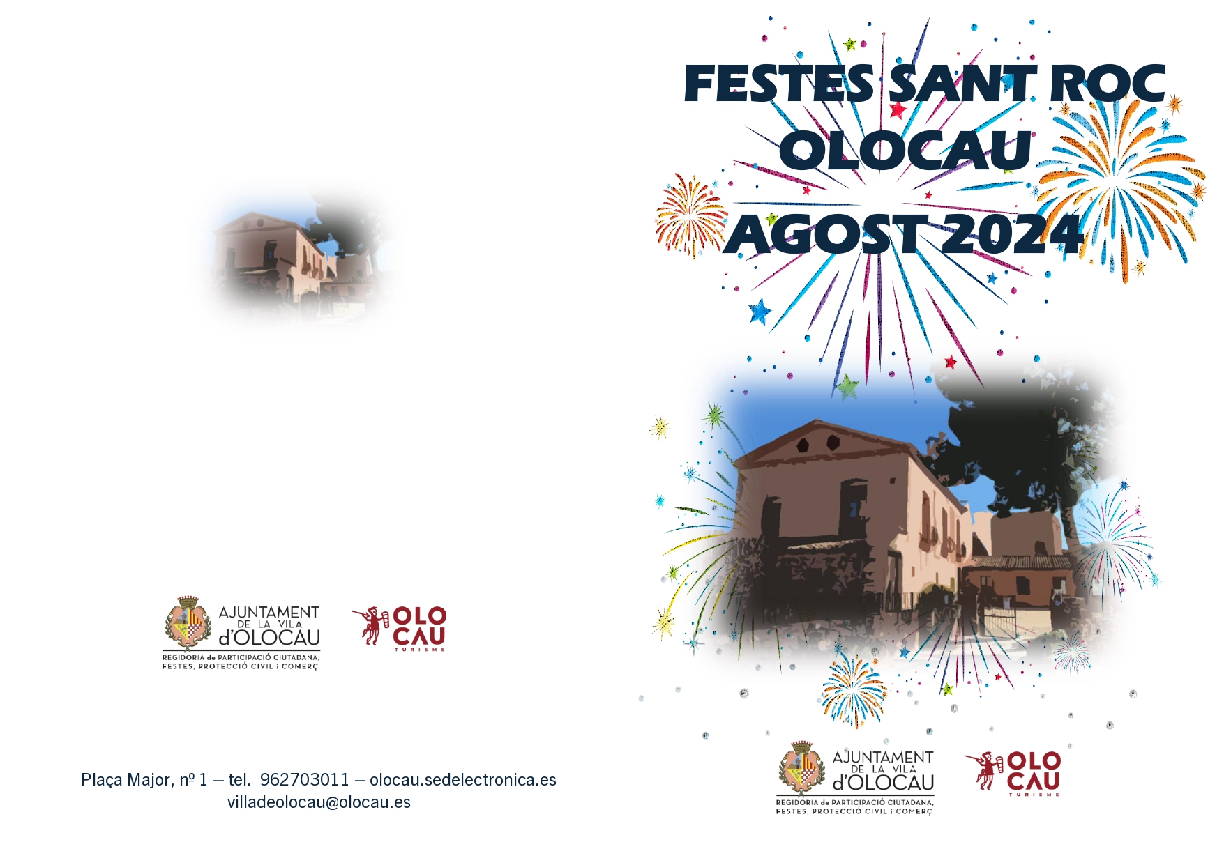 Programa Fiestas Olocau San Roque 2024 Olocau - 1
