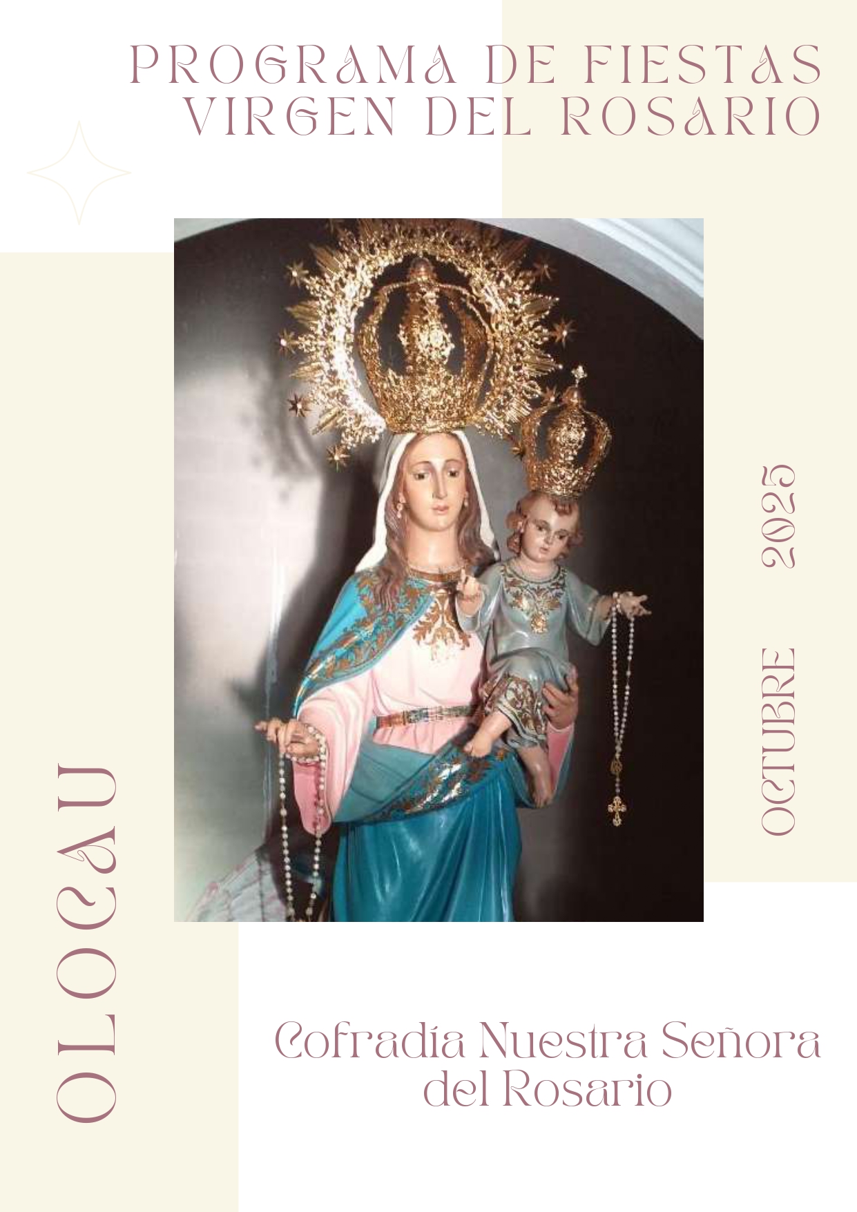 Programa Fiestas Virgen del Rosario Olocau 2025 1