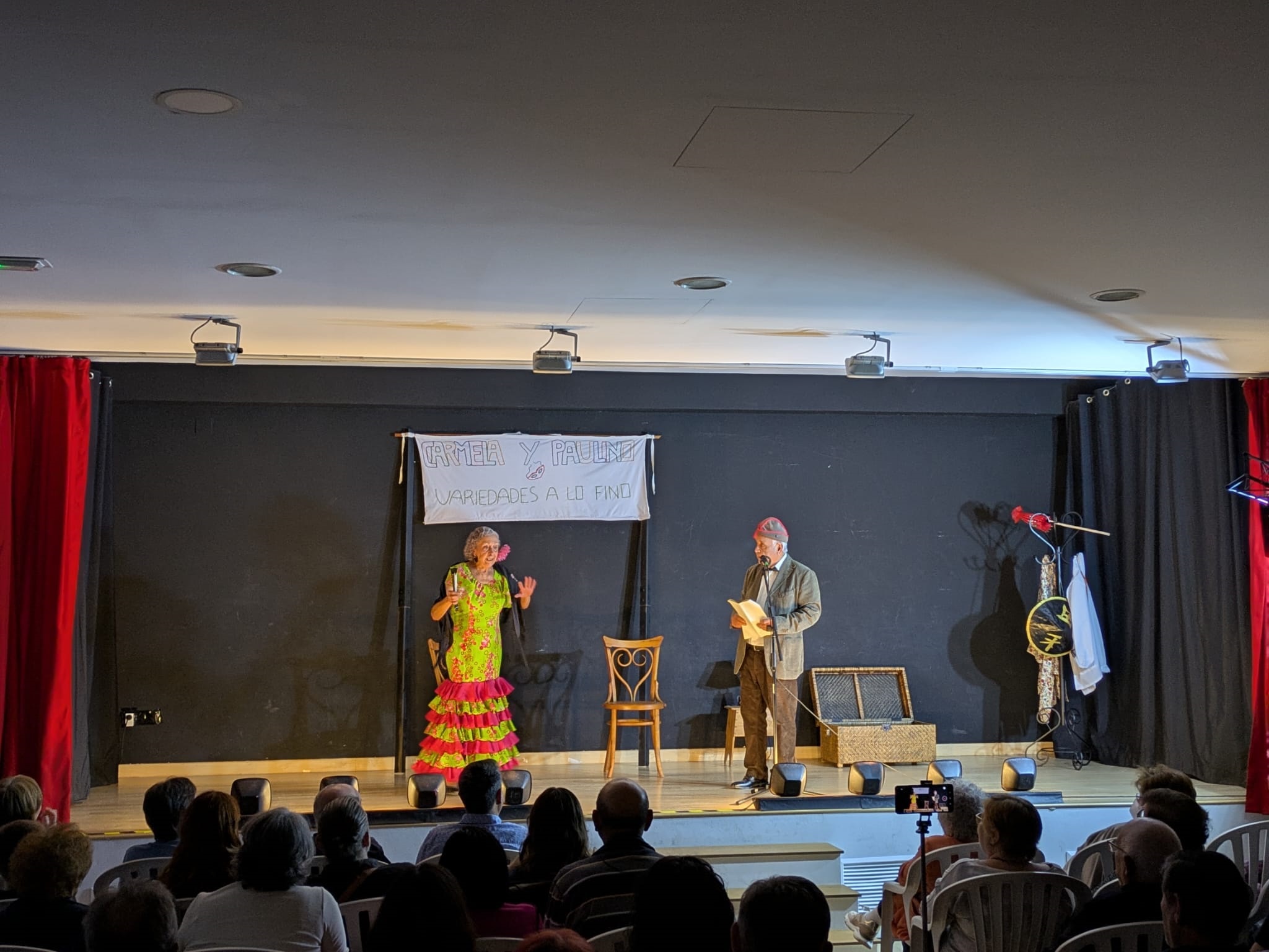 Representaci&oacute;n obra '&iexcl;Ay, Carmela!' Olocau 1