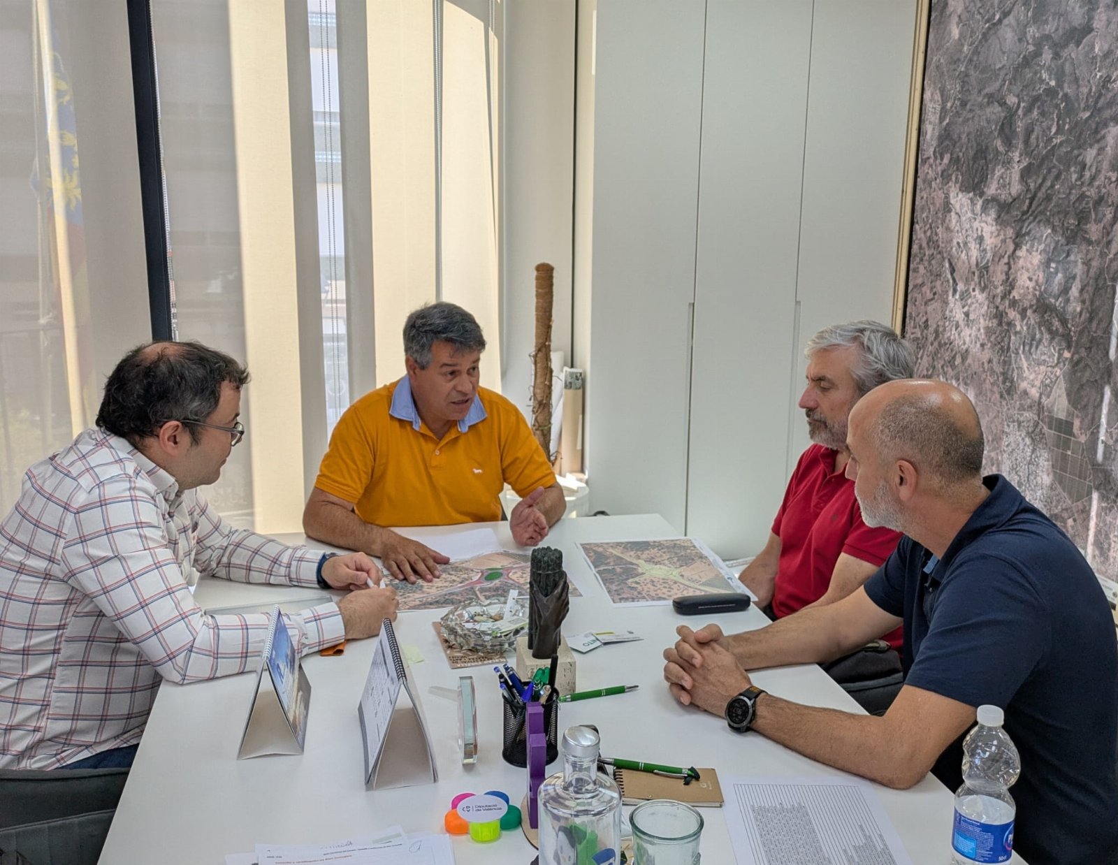 L'Ajuntament d'Olocau i la Generalitat aborden diferents projectes en matèria de carreteres 1
