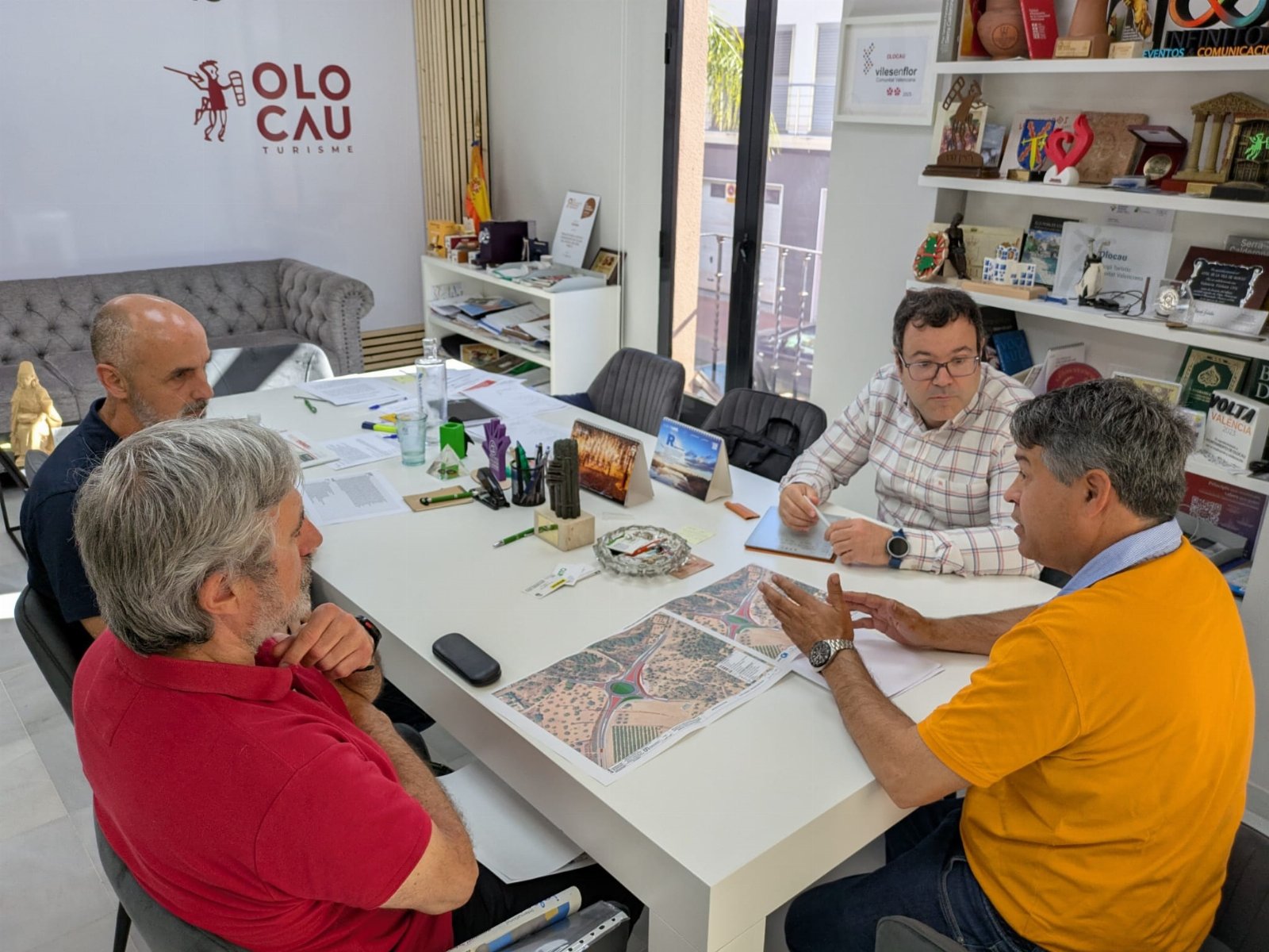 L'Ajuntament d'Olocau i la Generalitat aborden diferents projectes en matèria de carreteres 2