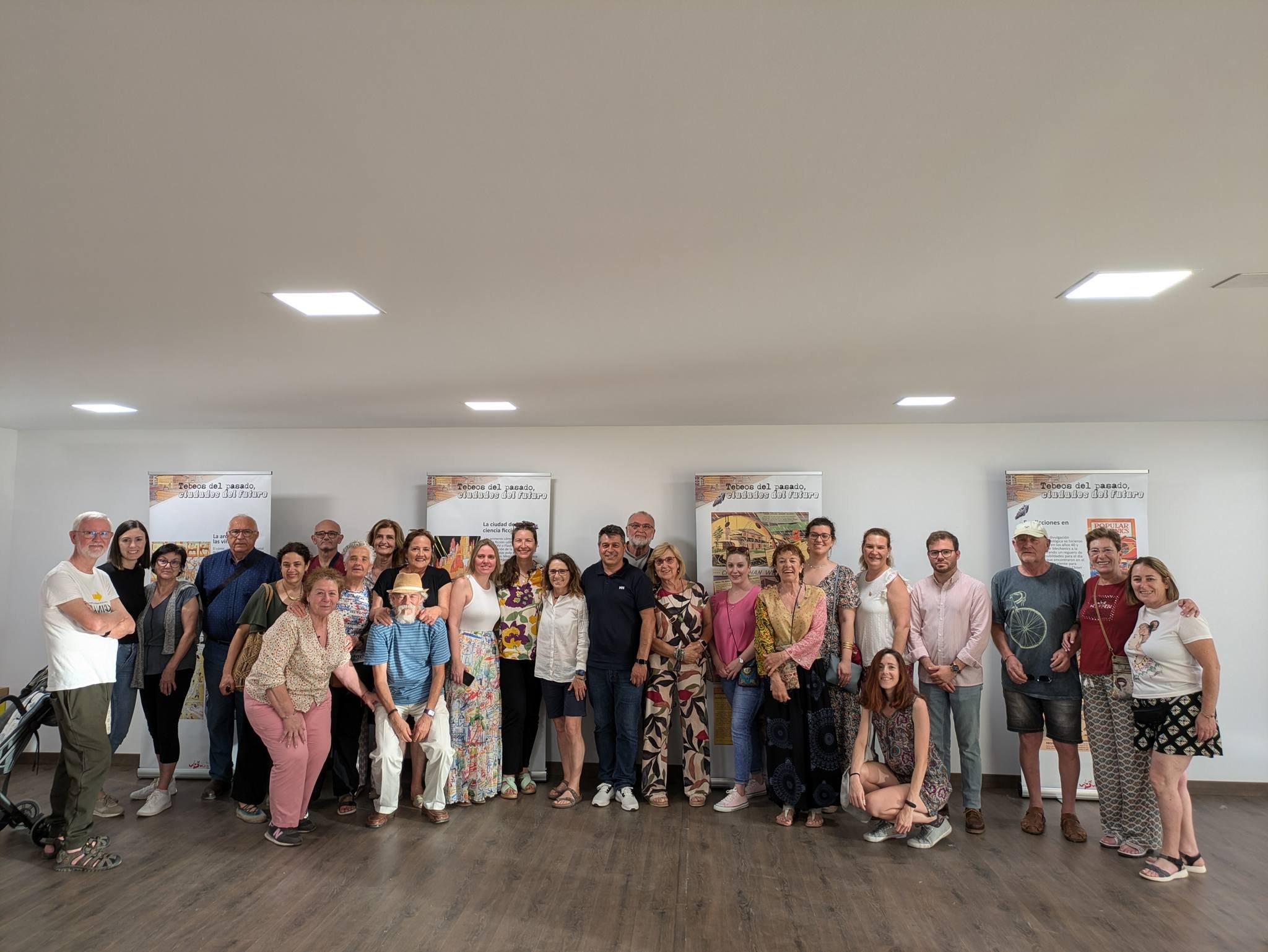 Inauguración exposiciones Espais Sagrats y Tebeos del Passat - Ciutats del Futur Olocau 2