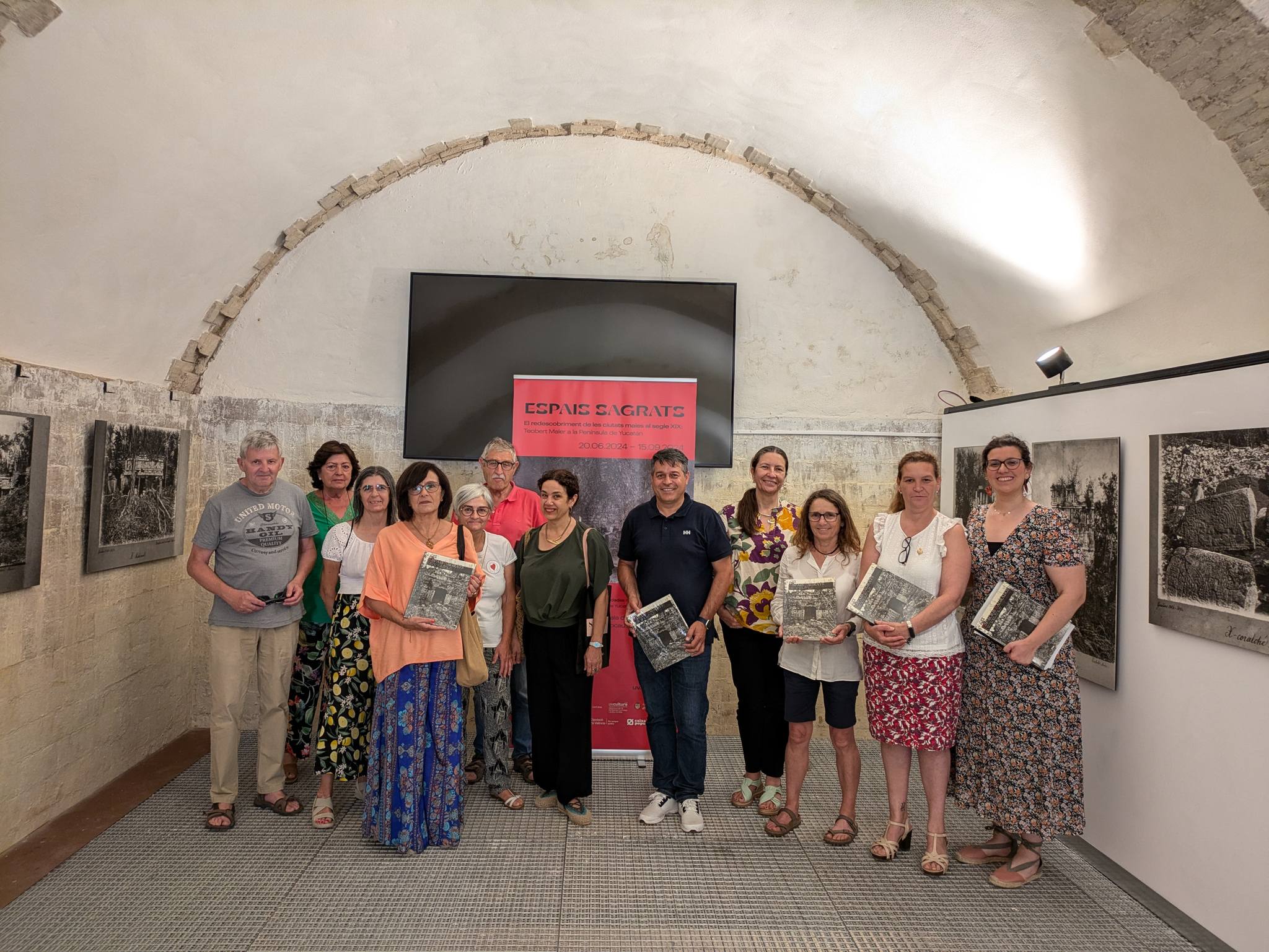 Inauguración exposiciones Espais Sagrats y Tebeos del Passat - Ciutats del Futur Olocau 1