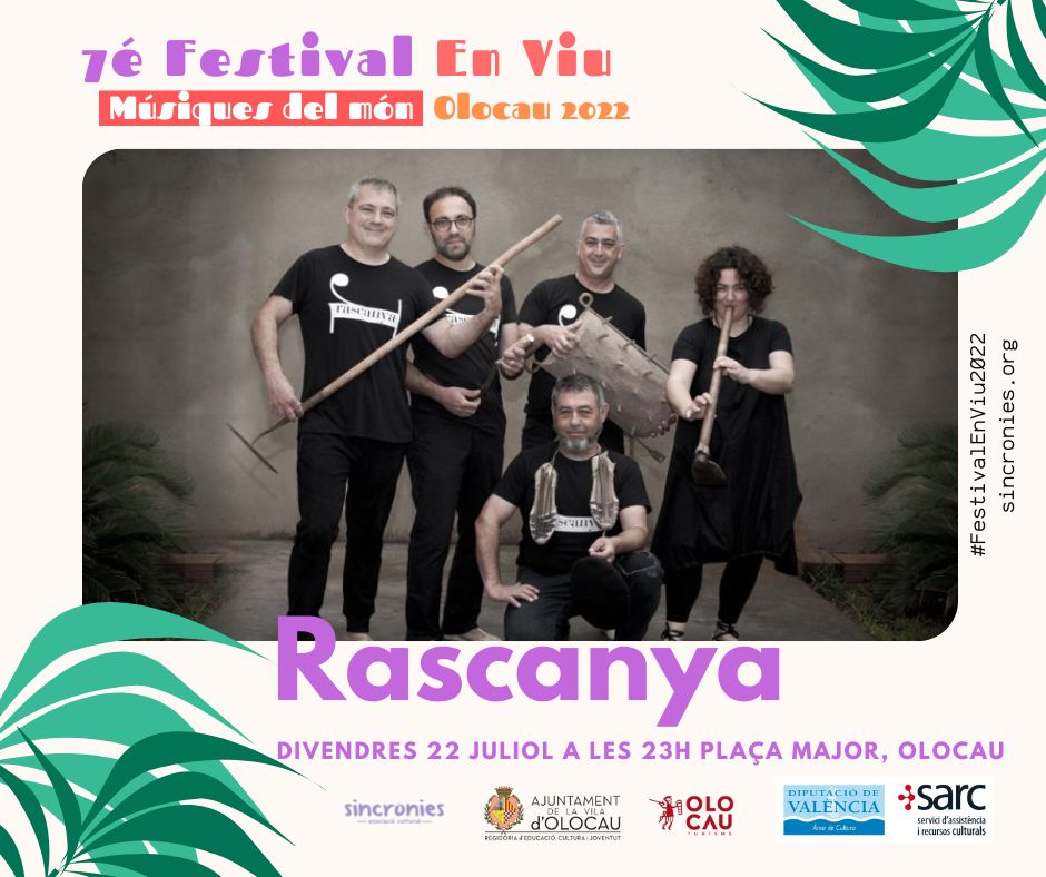 Cartel concierto Rascanya Olocau