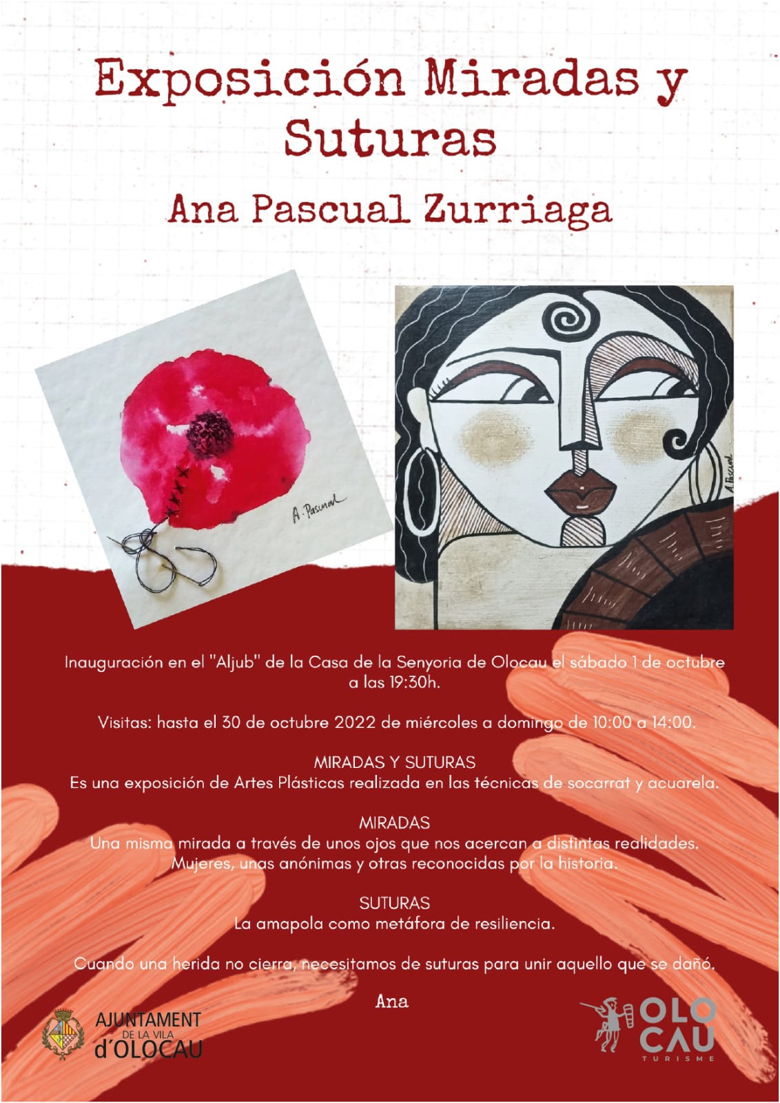 Cartel exposici&oacute;n Olocau