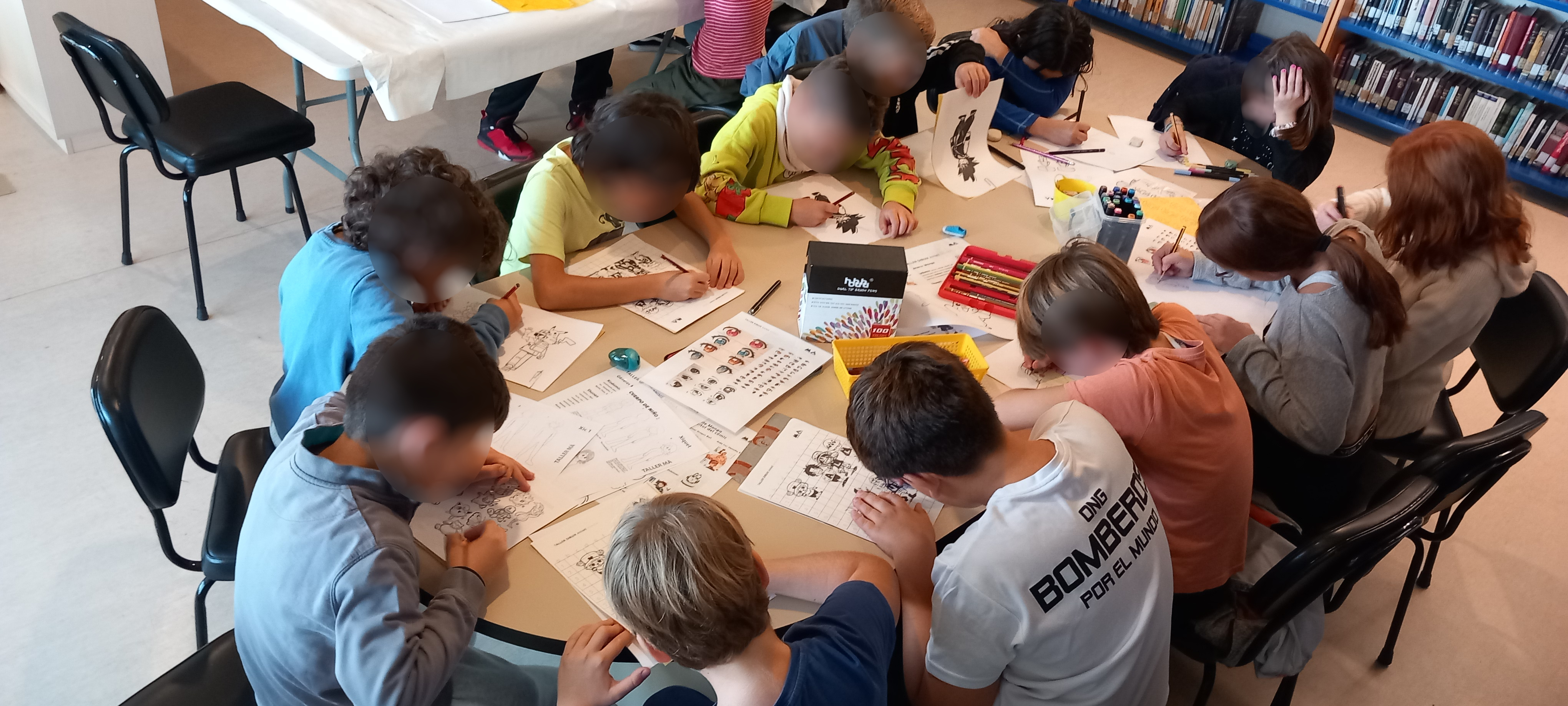 Taller dibujo anime manga Olocau 1