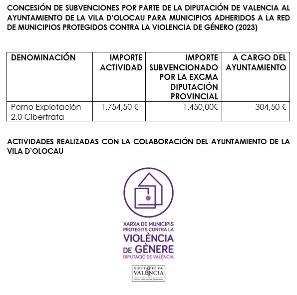 Subvenci&oacute;n Diputaci&oacute;n