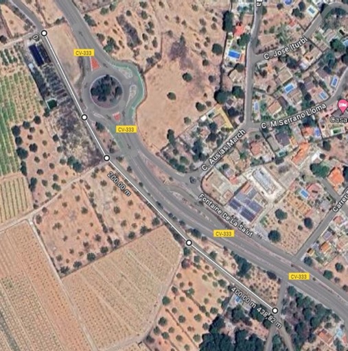 Imagen camino Olocau