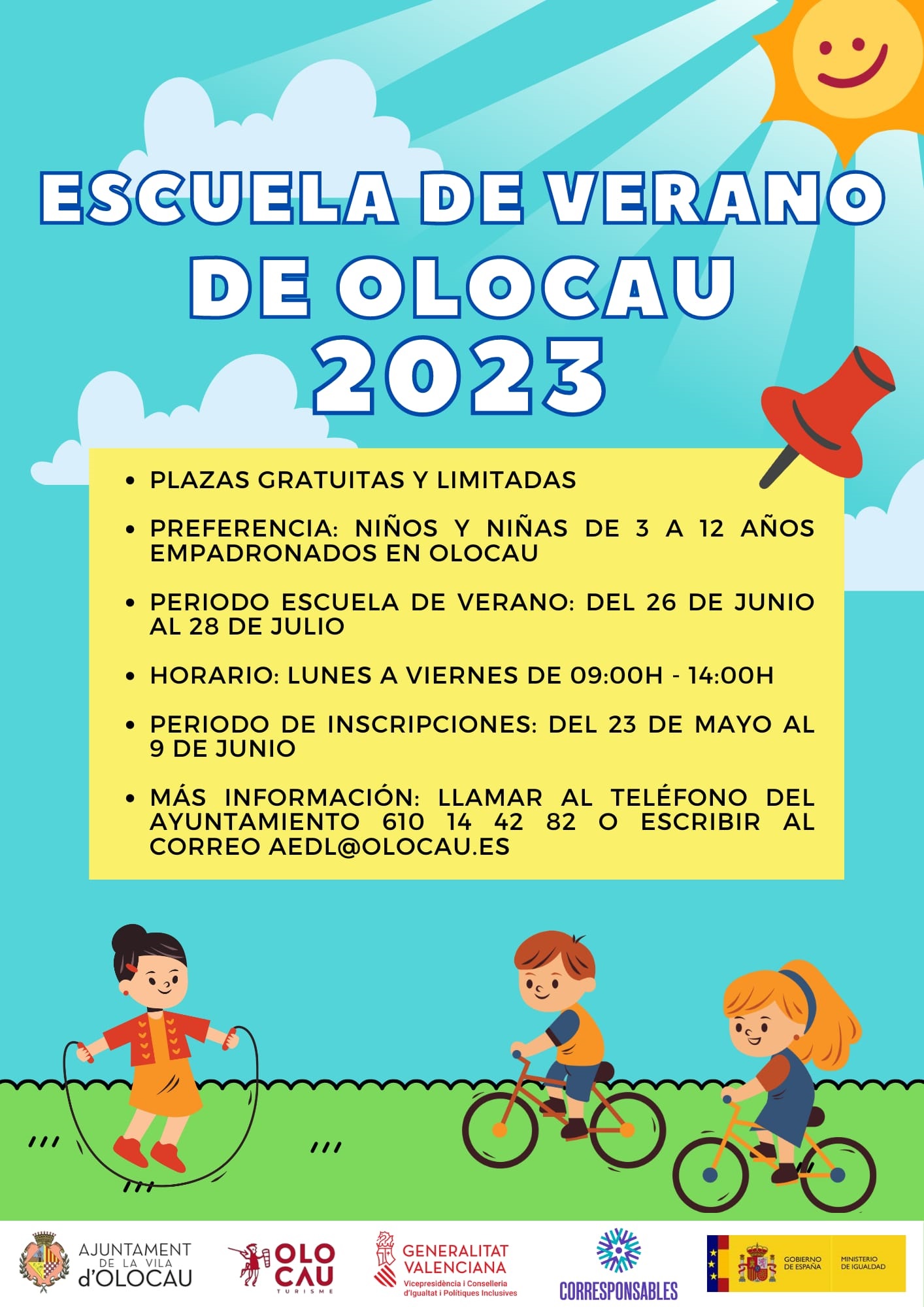 Escuela de Verano Olocau 2023