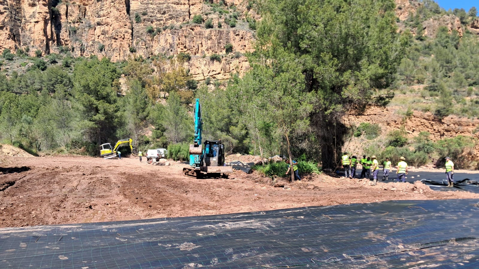 Finalización de los trabajos de limpieza y conservación en el Barranco del Carraixet