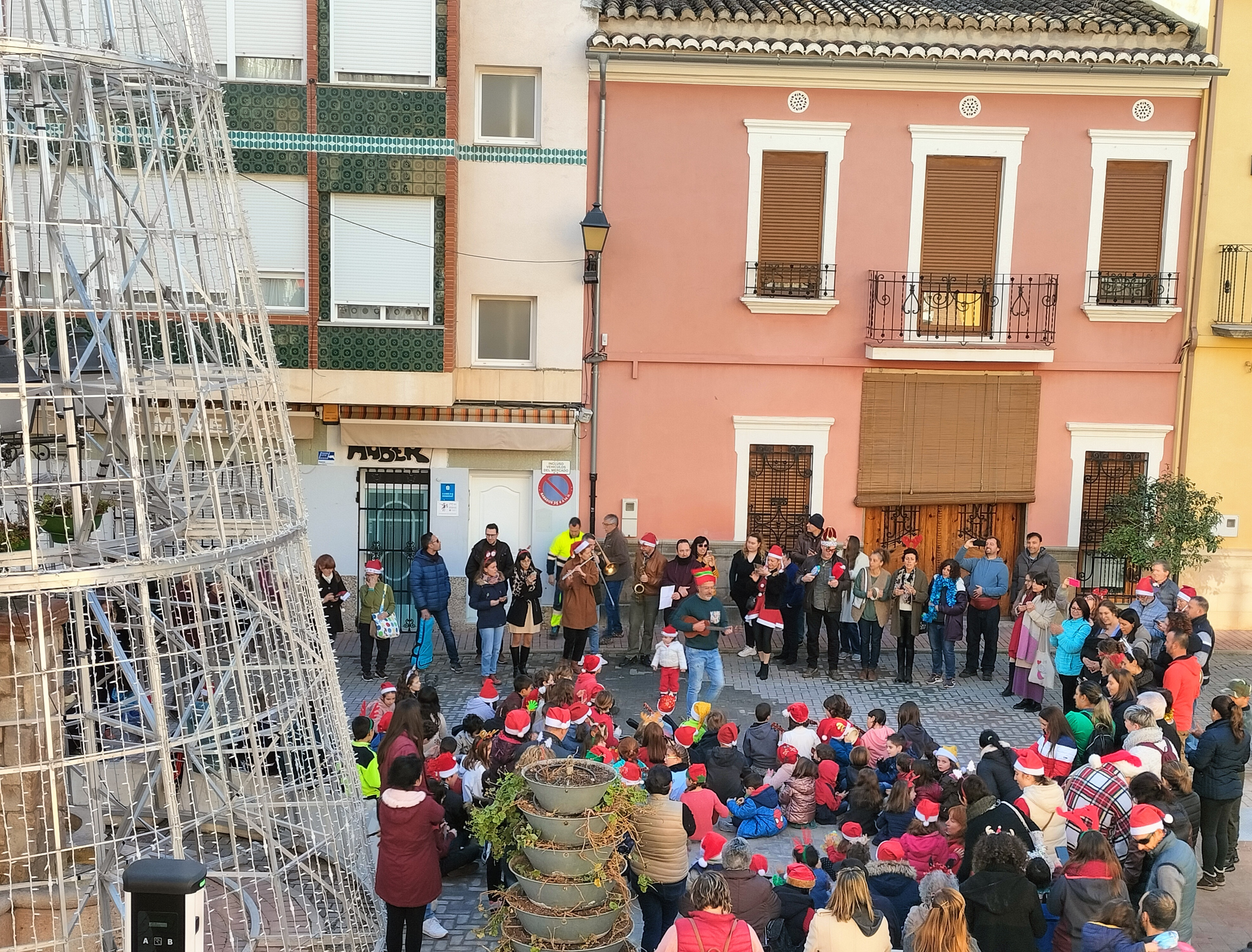 Villancicos alumnado CRA Alt Carraixet diciembre 2022 Olocau